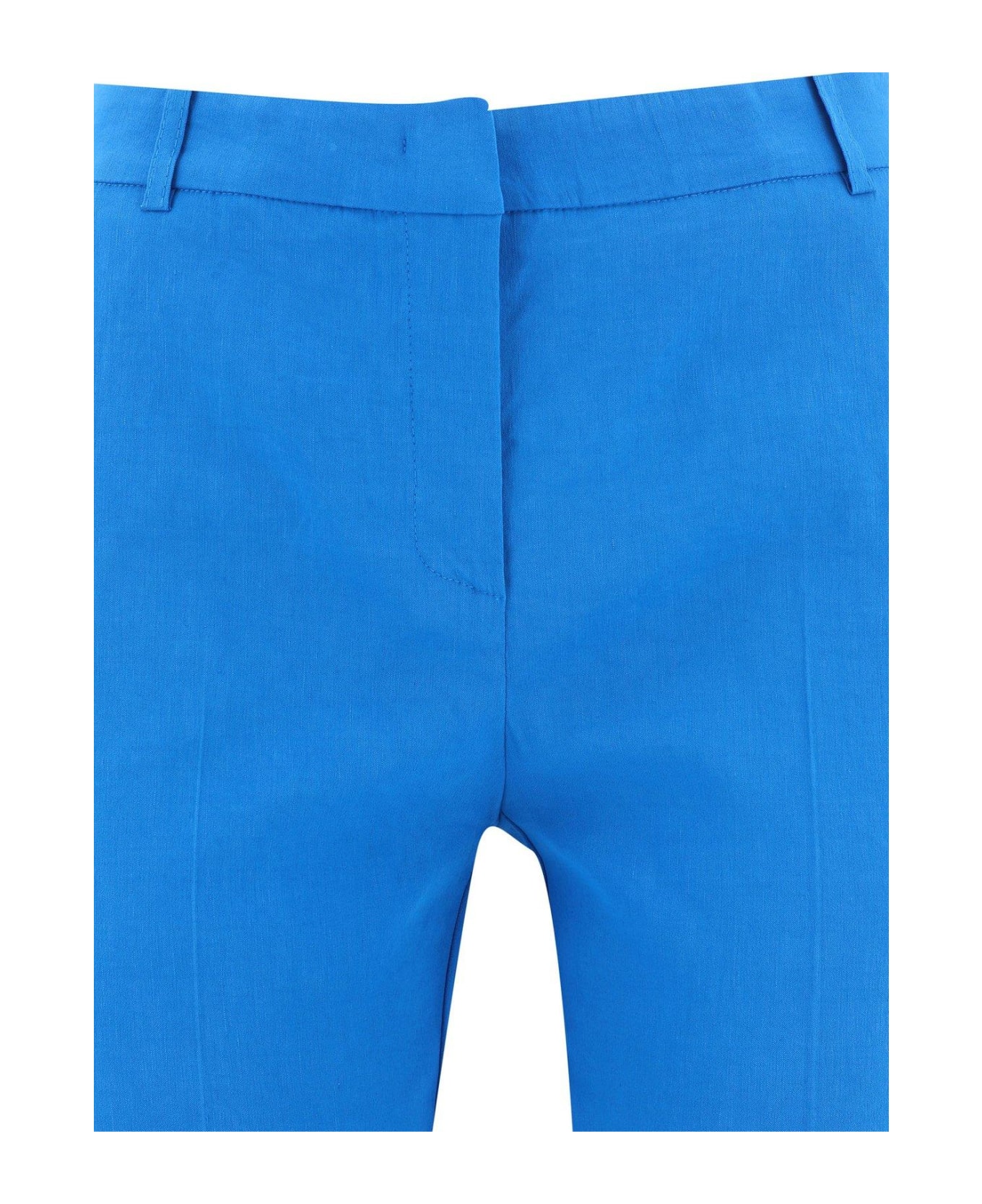 Pinko Mid-waist Skinny Trousers - Azzurro ボトムス