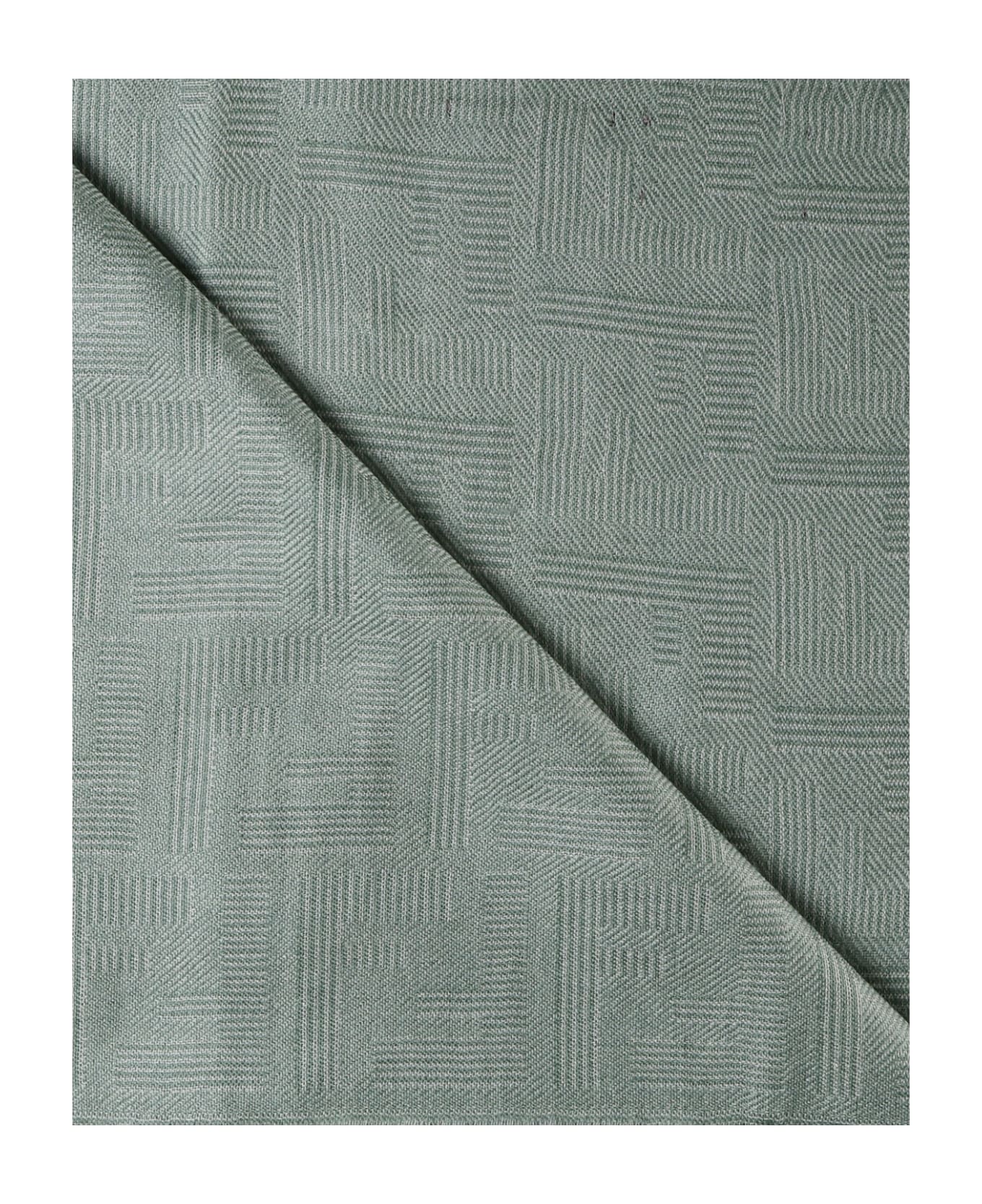 Fendi Wool And Silk Scarf - Green スカーフ