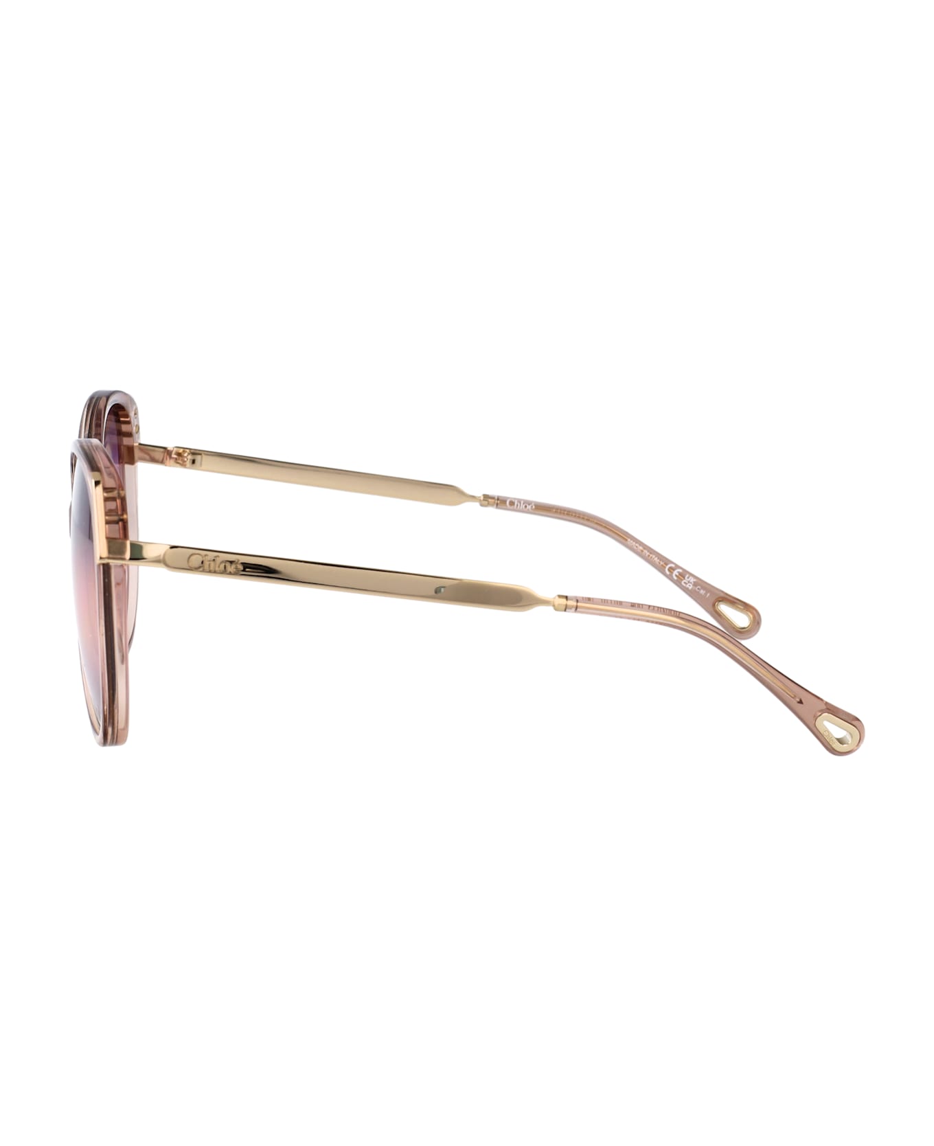 Chloé Eyewear Ch0285s Sunglasses - BROWN-GOLD-VIOLET