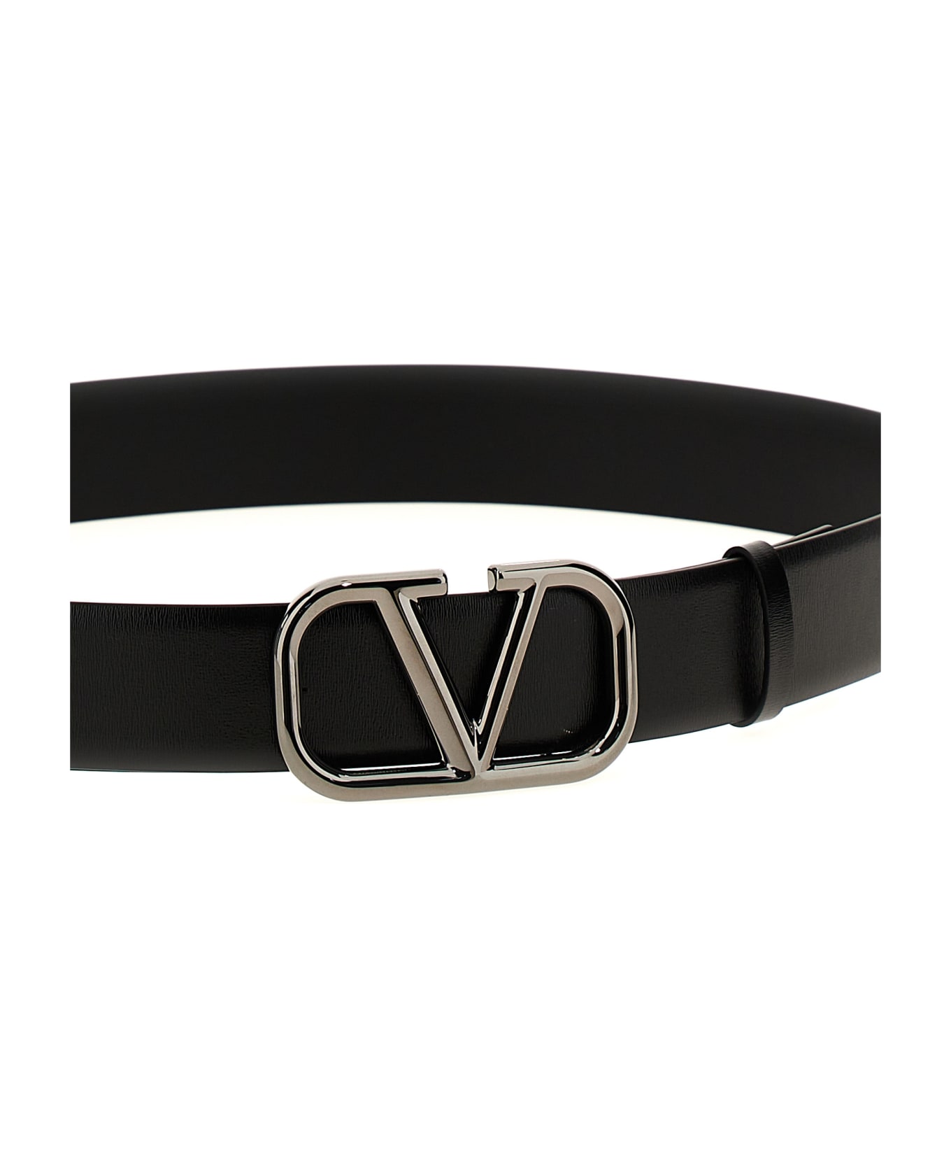 Valentino Garavani Vlogo Belt - Black