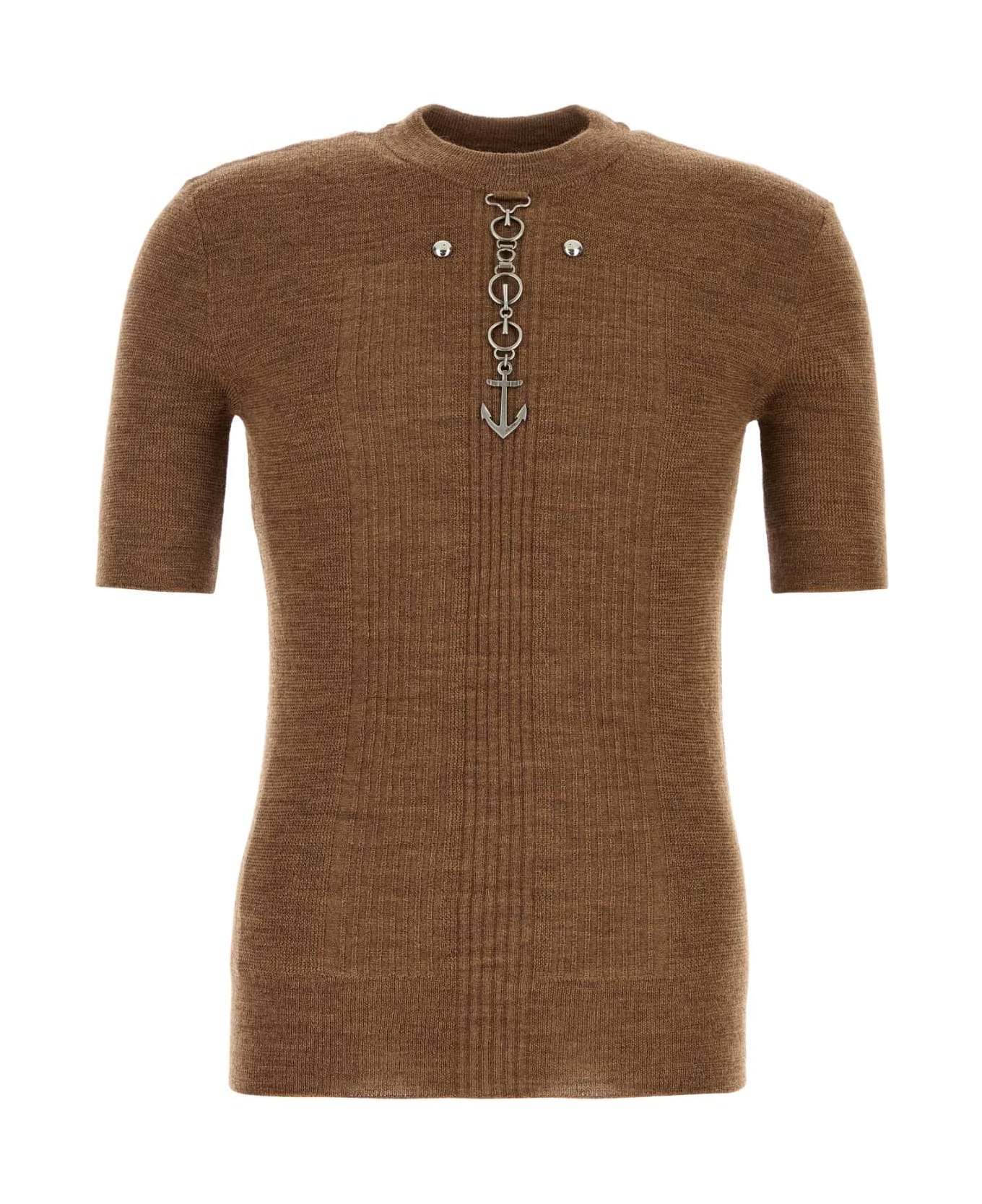 Prada Caramel Wool Sweater - RUGGINE