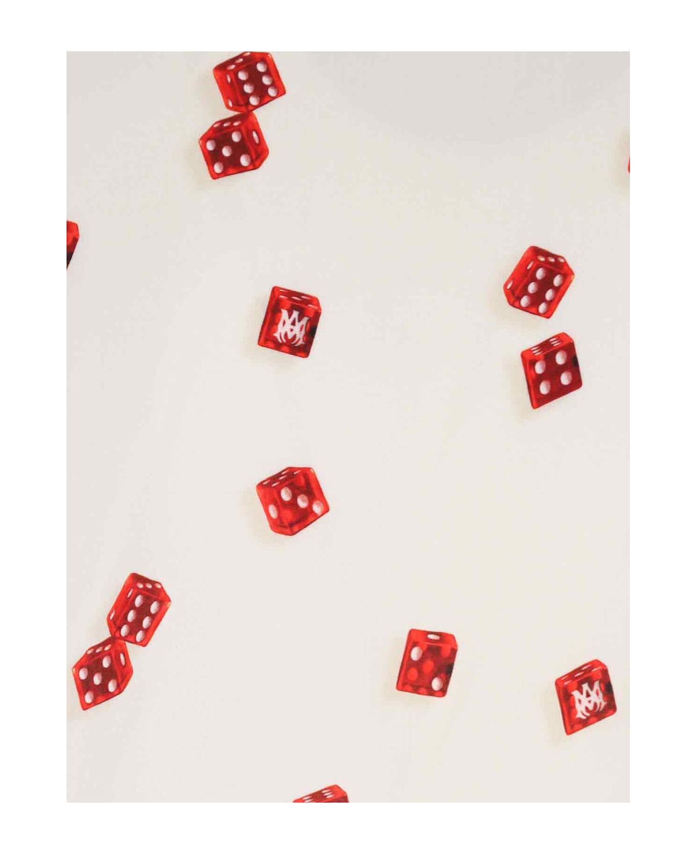 AMIRI 
dice
 Bowling Shirt - Cream