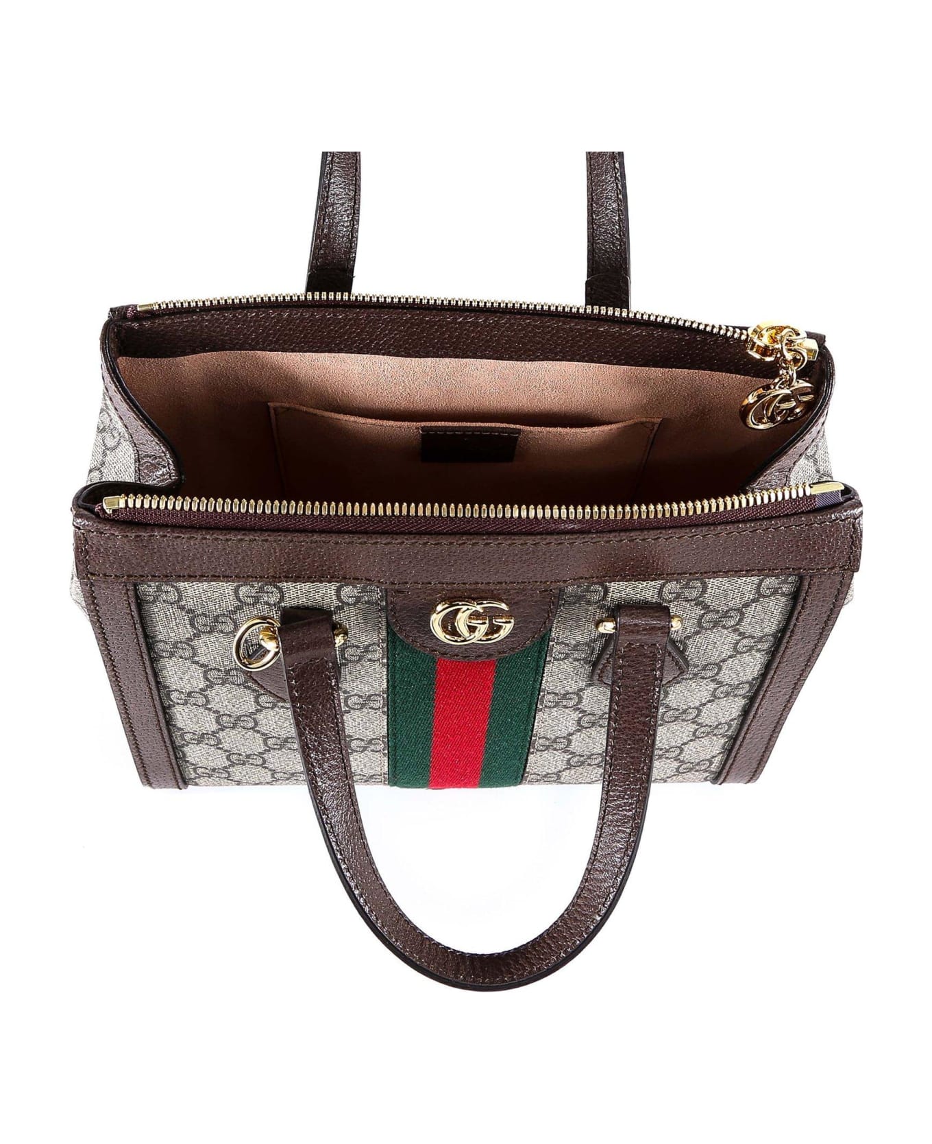 Gucci Ophidia Small Gg Tote Bag - Acero トートバッグ