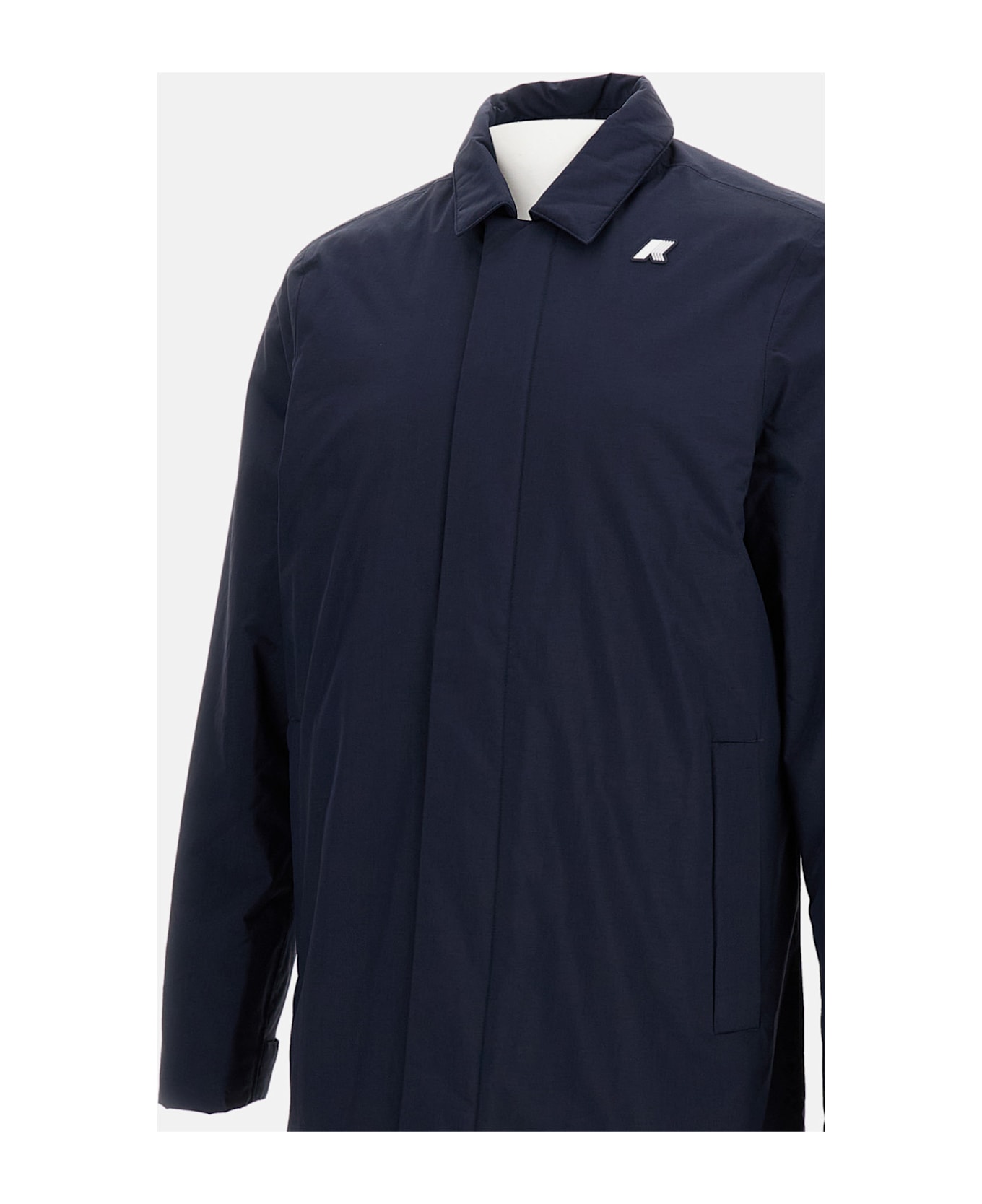 K-Way Benny Warm Ottoman Jacket - Blue
