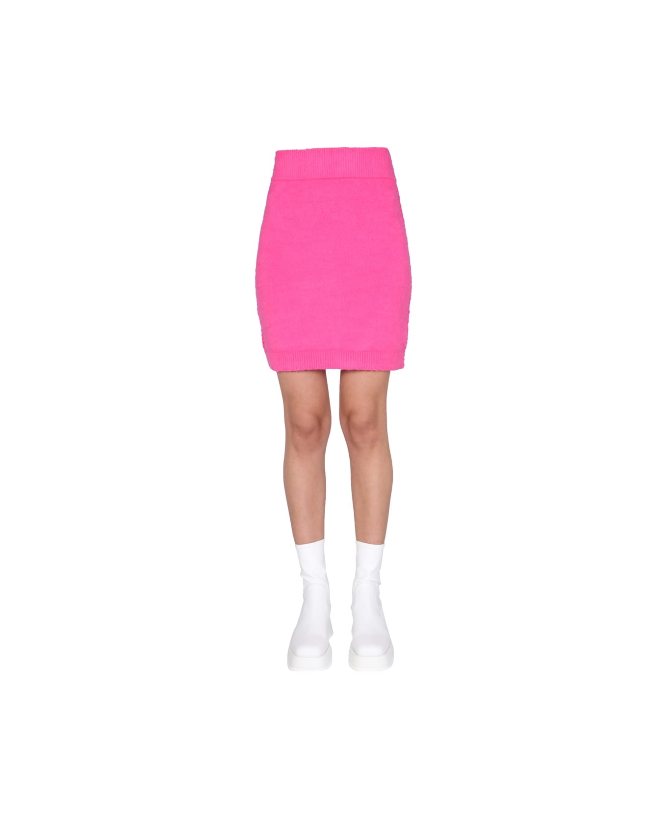 Helmut Lang Brushed Skirt - FUCHSIA スカート