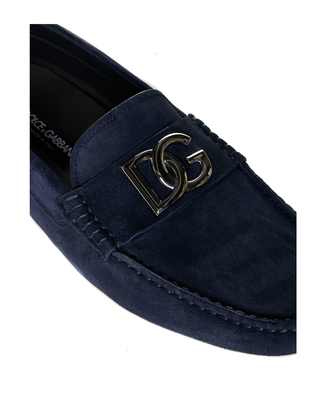 Dolce & Gabbana Driver Moccasin - Tono blu