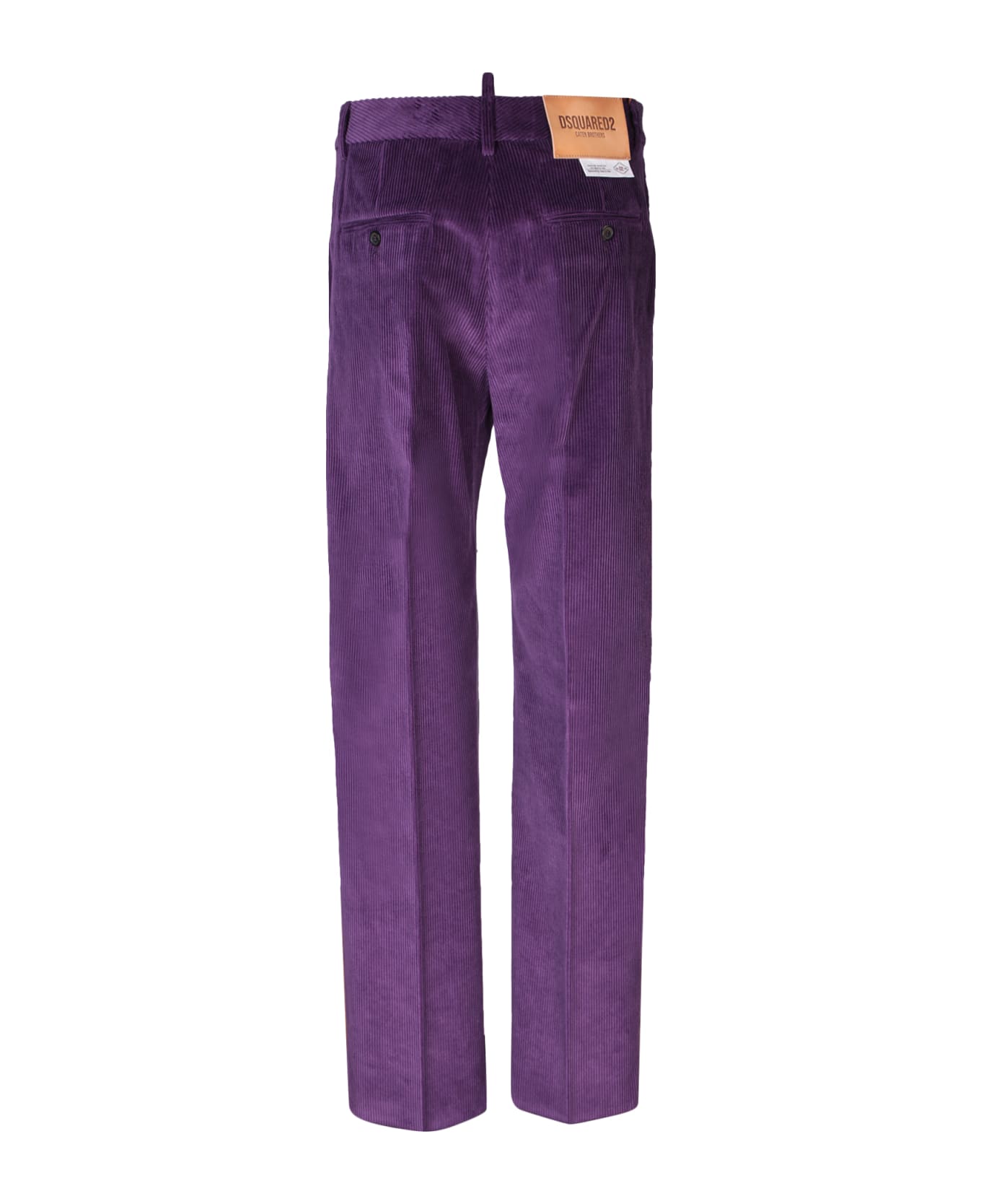 Dsquared2 Relaxed Trousers - Purple ボトムス