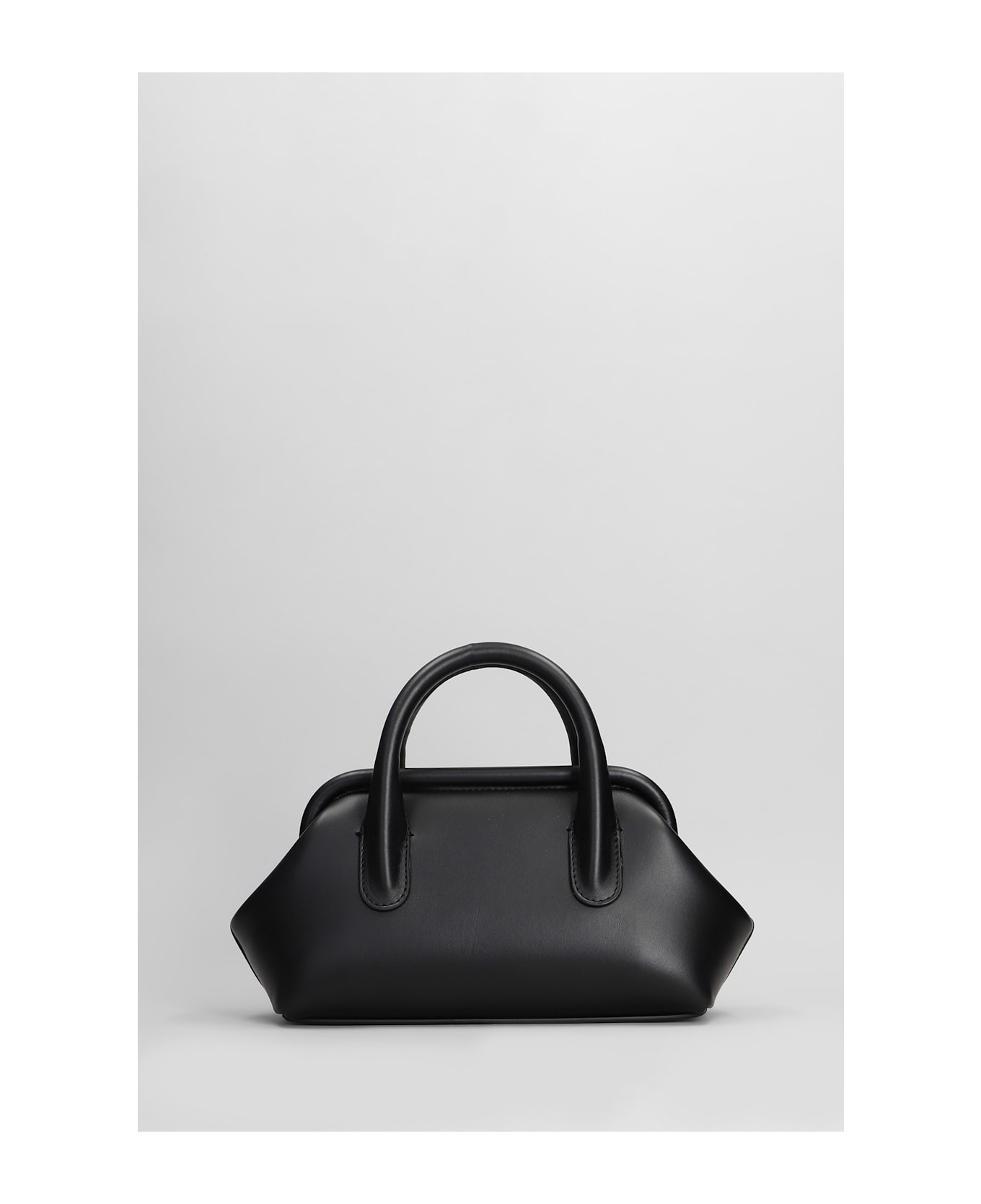Blumarine Shoulder Bag In Black Leather - black
