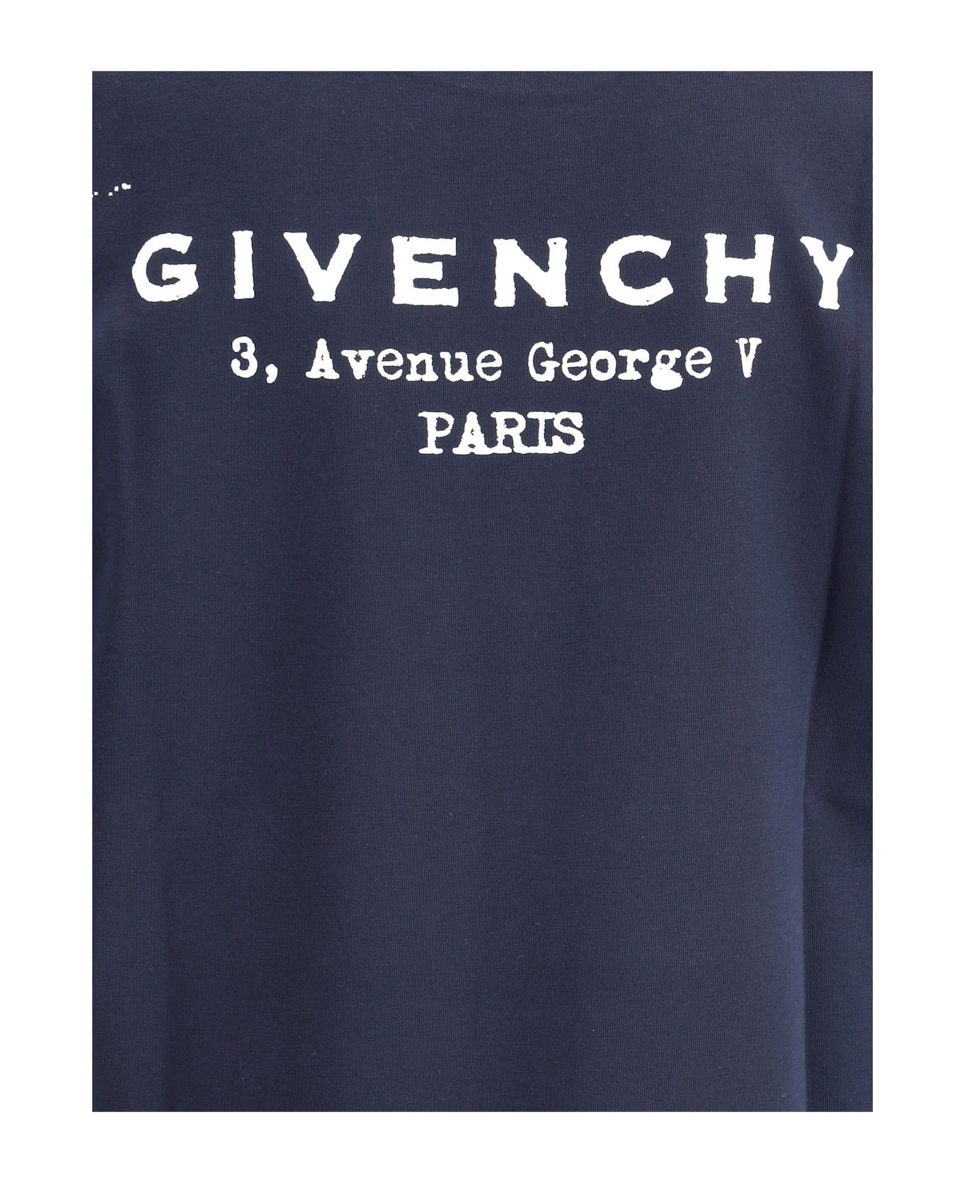 Givenchy T-shirt With Logo Printed On The Back