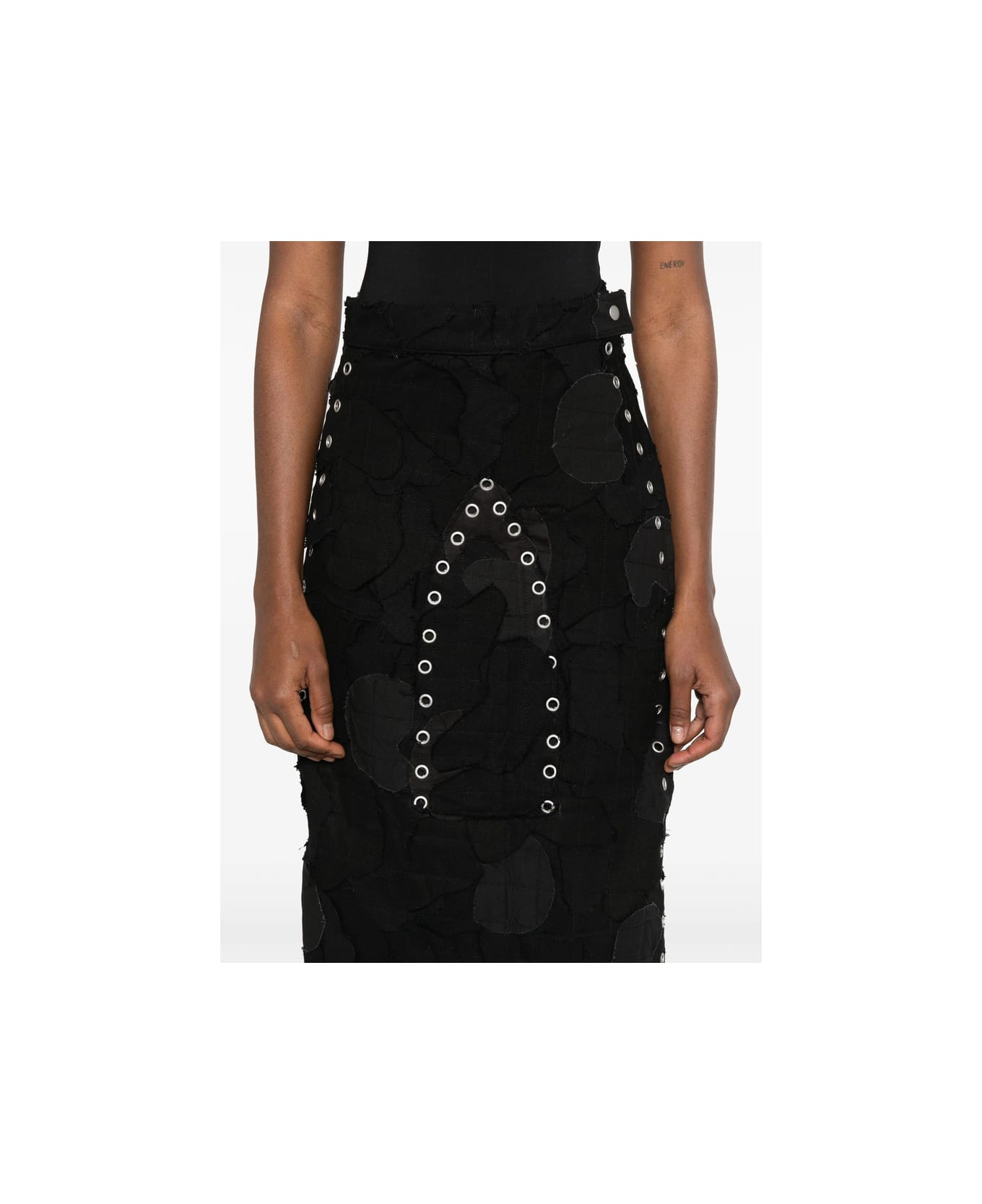 Who Decides War Skirt - BLACK