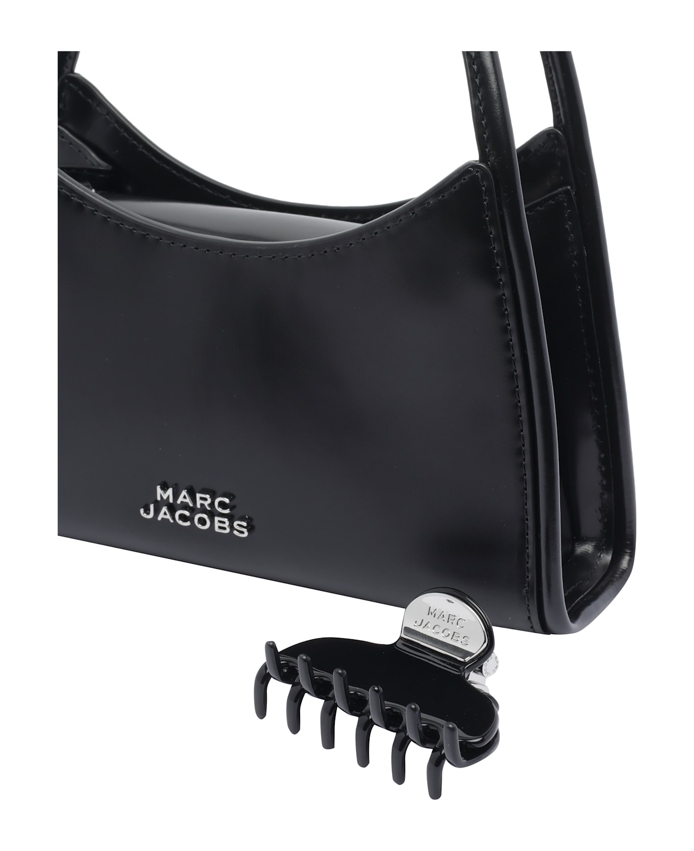 Marc Jacobs The Claw Clip Shoulder Bag - Black