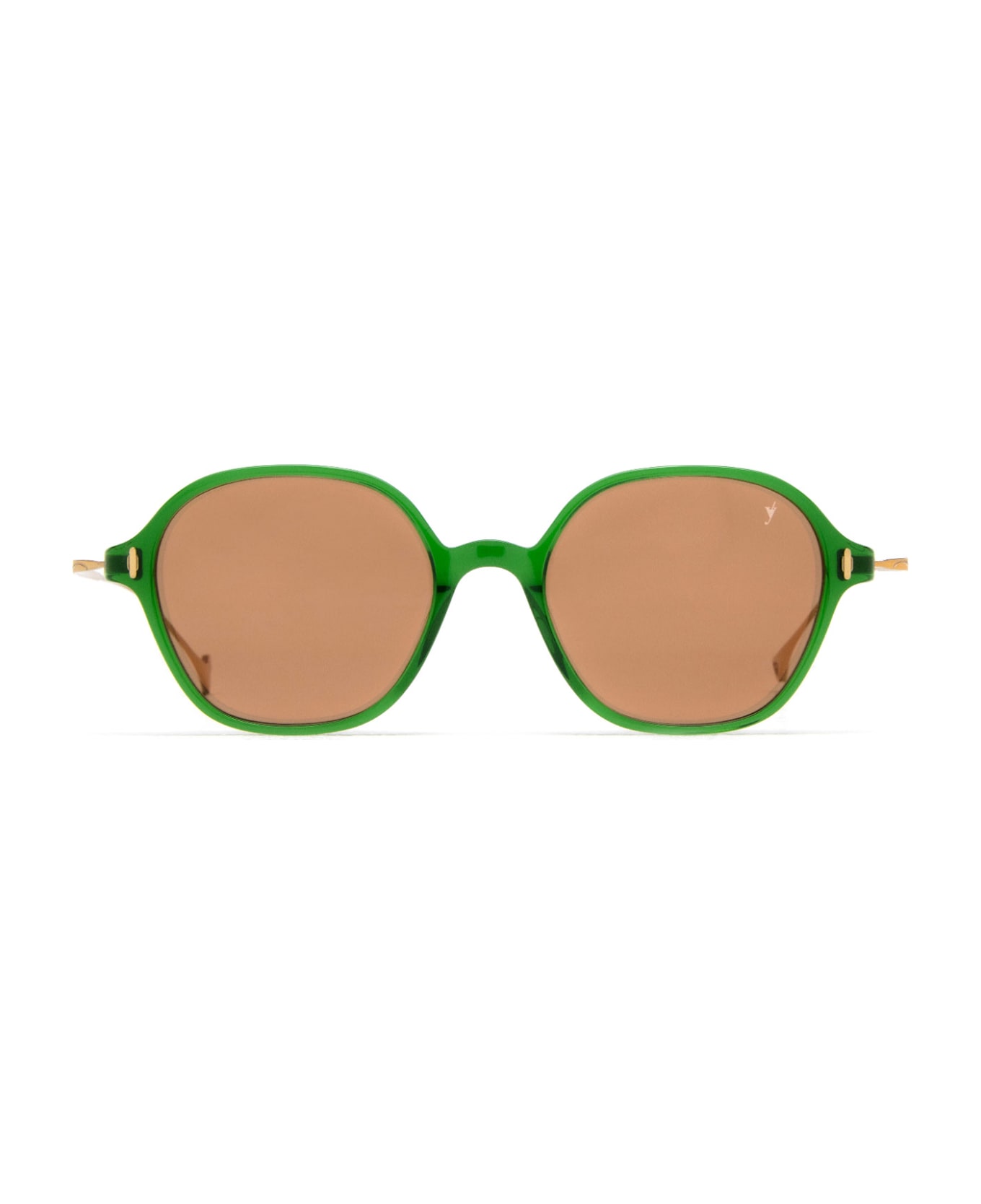 Eyepetizer Windsor Transparent Green Sunglasses - Transparent Green