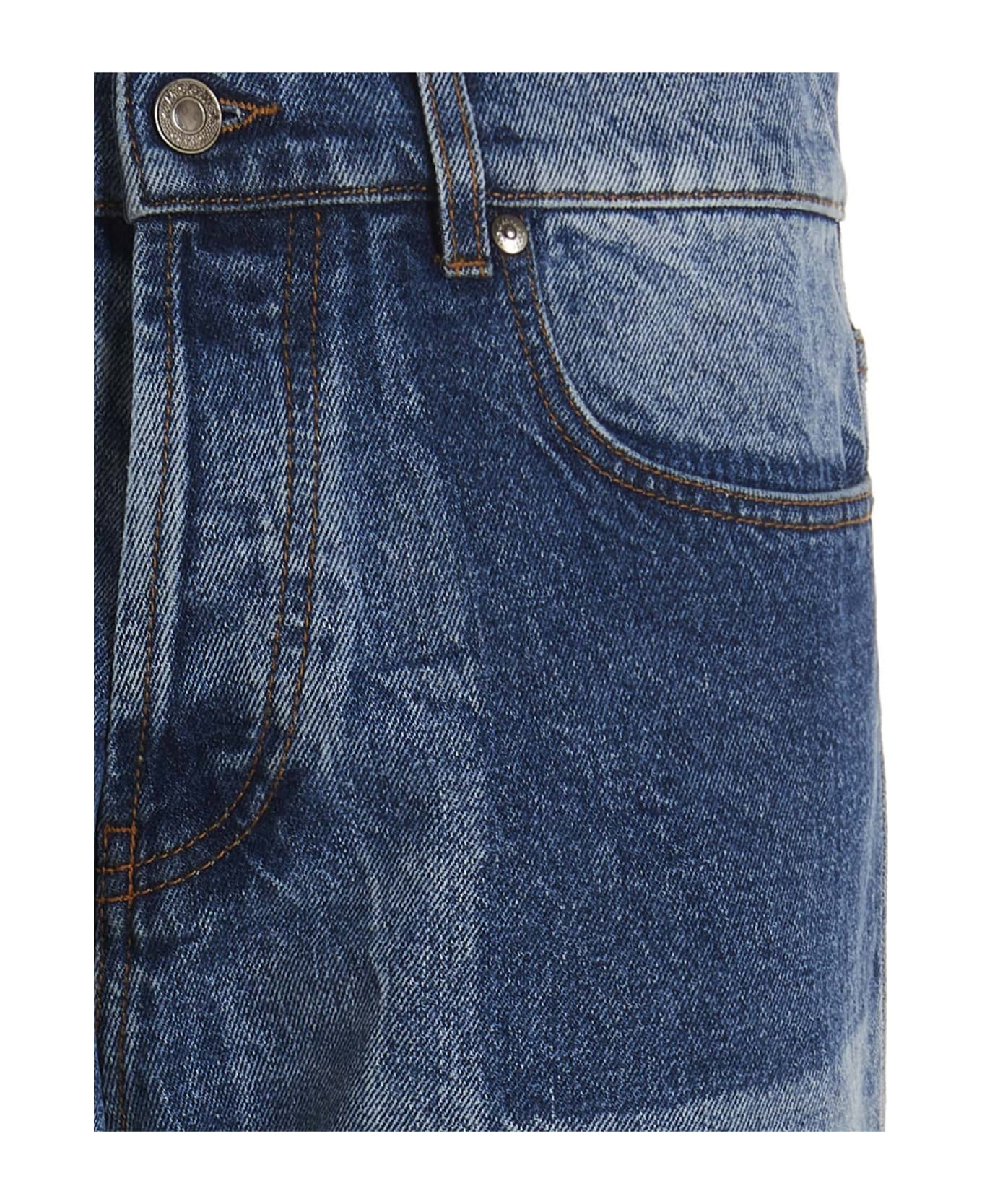 MSGM 'riserva' Jeans - Blue デニム