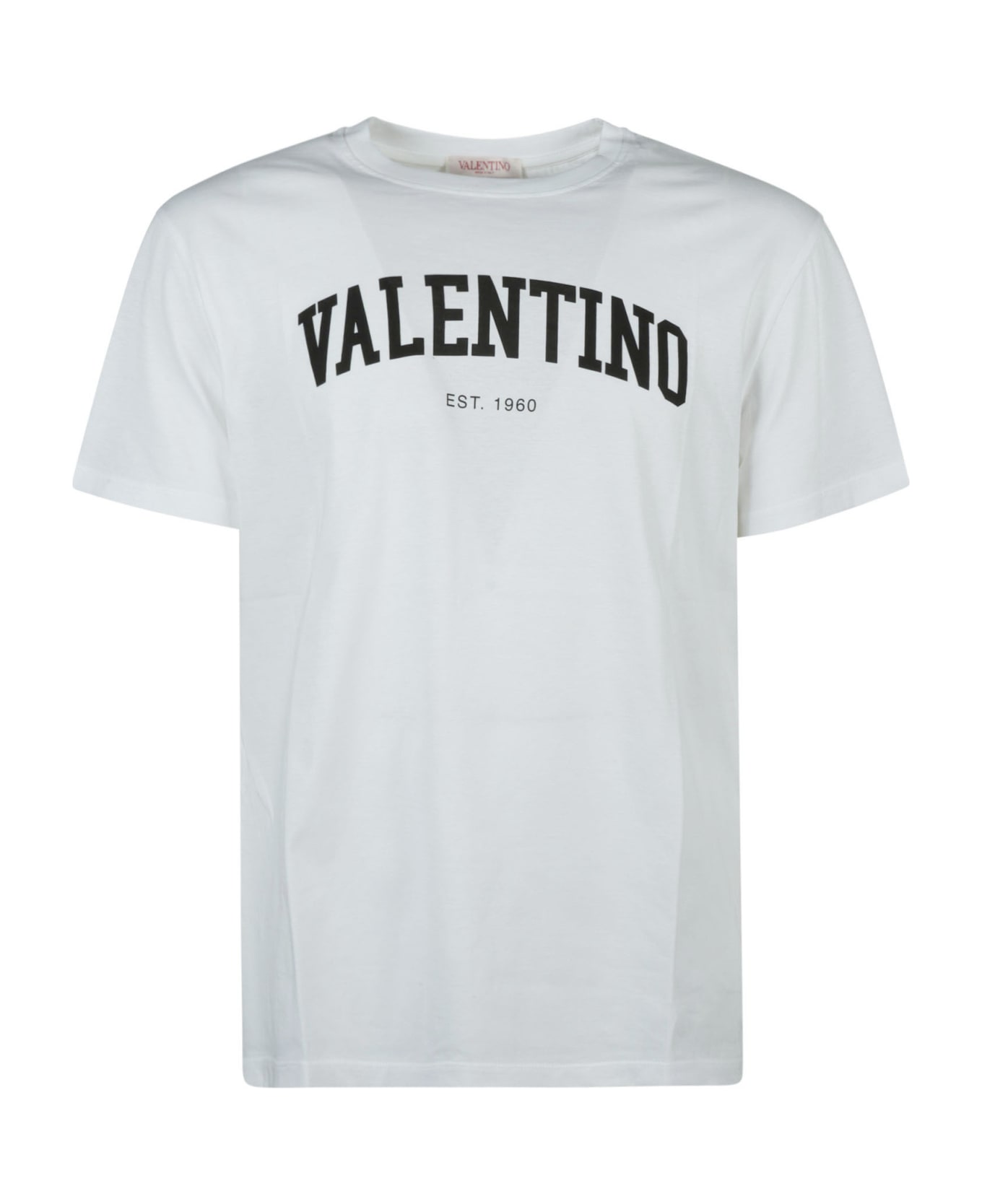 Valentino Classic Logo Print T-shirt - White