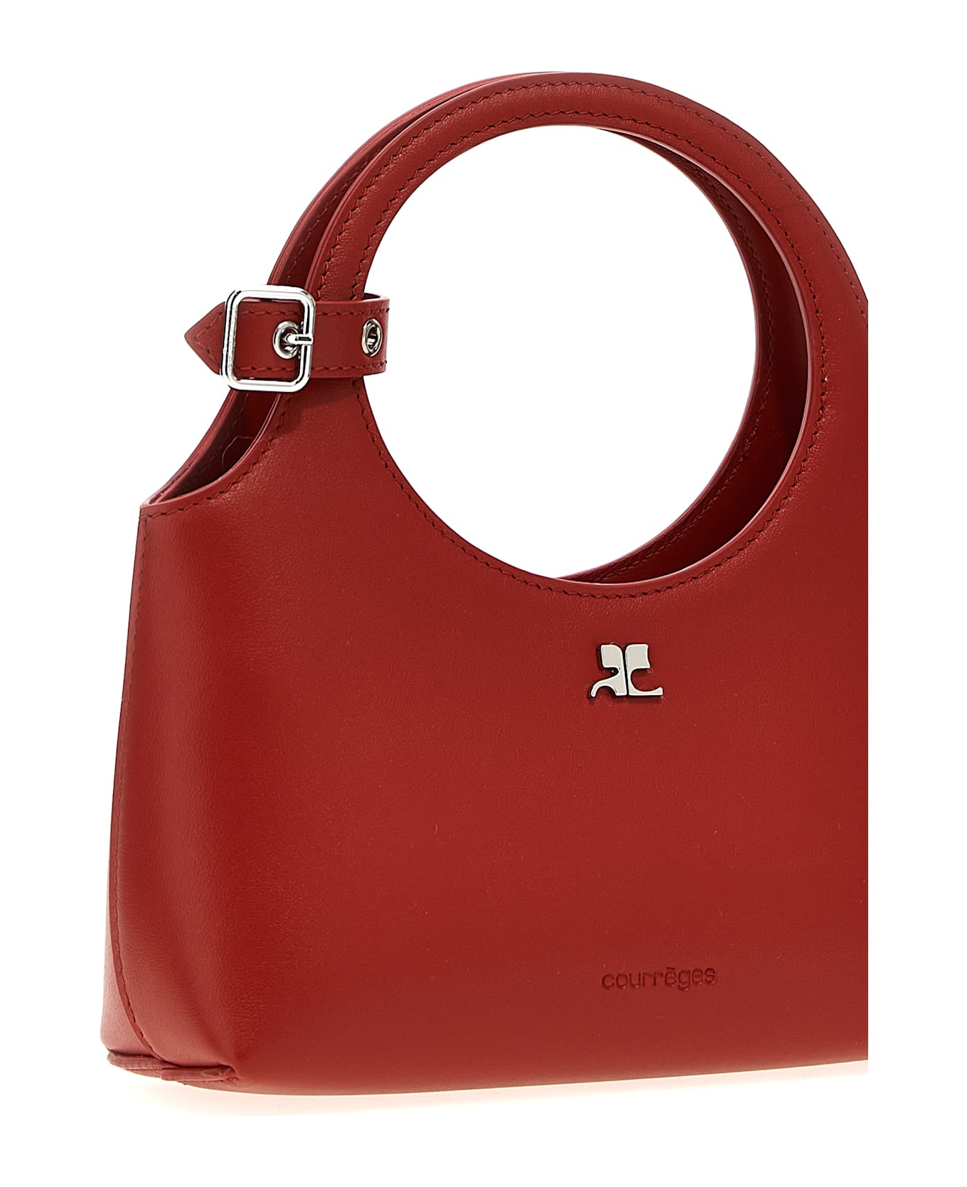 Courrèges 
mini Holy Day
 Handbag - Red トートバッグ