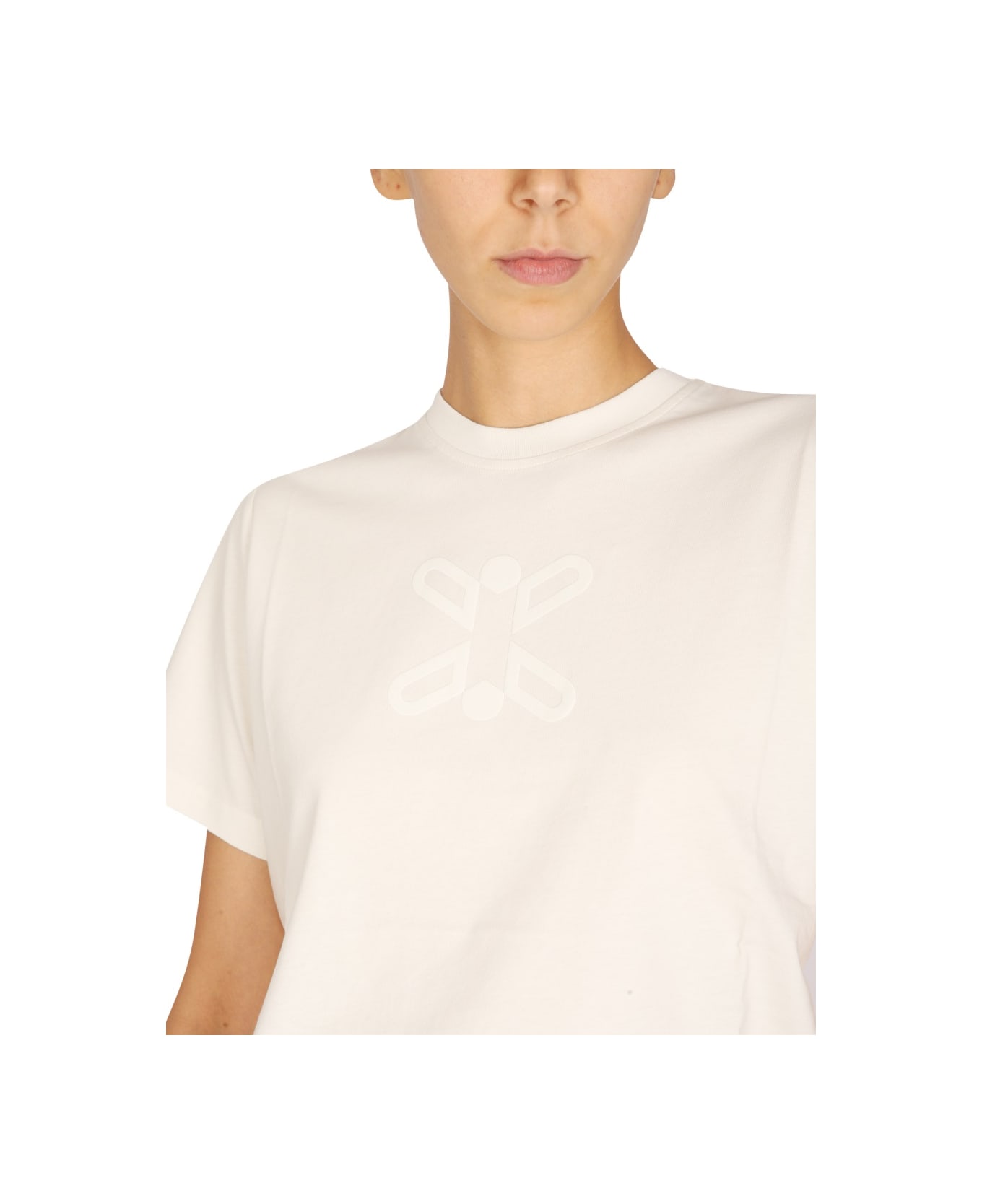 McQ Alexander McQueen T-shirt With Logo - WHITE Tシャツ
