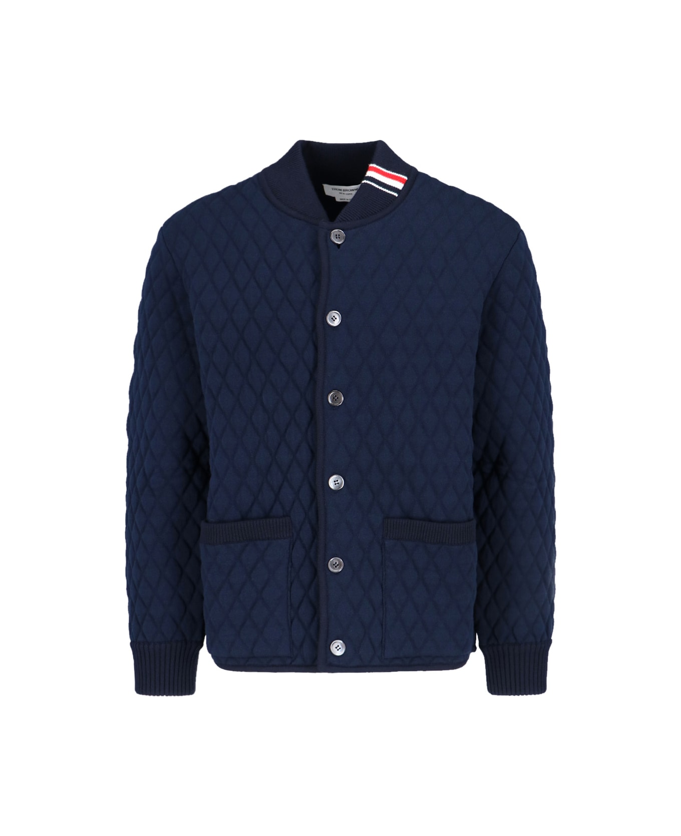 Thom Browne Merino Wool Jacket - Blu