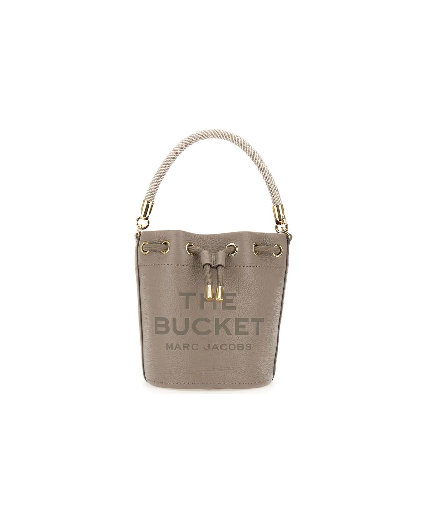 Marc Jacobs The Leather Bucket Bag - GREY