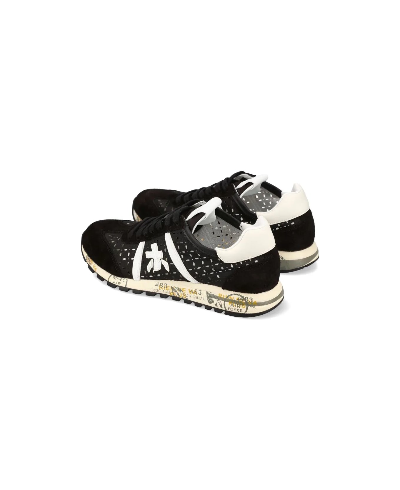 Premiata Lucy D Sneakers - Black White