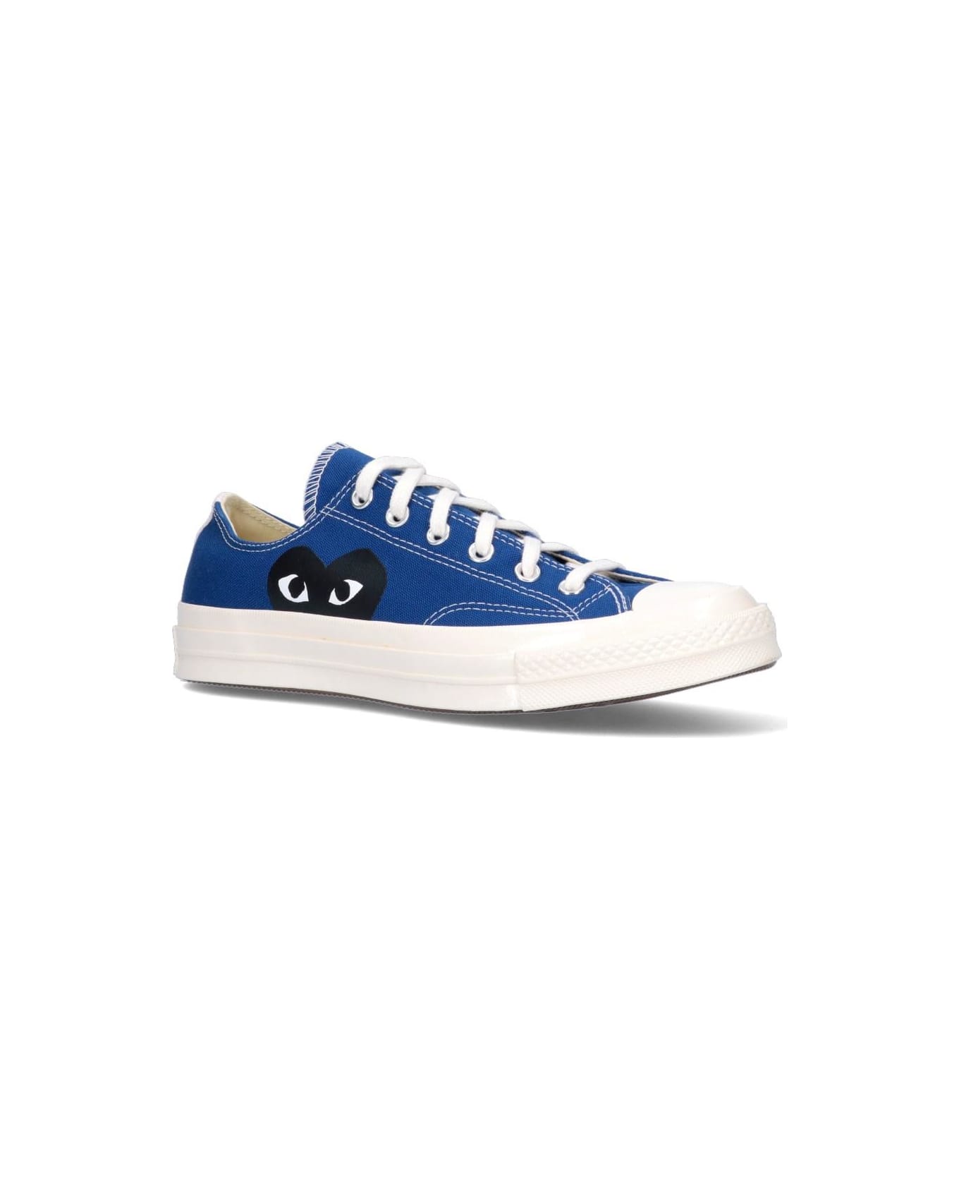 Comme des Garçons Play Low Top 
chuck Taylor
 Sneakers - Blue