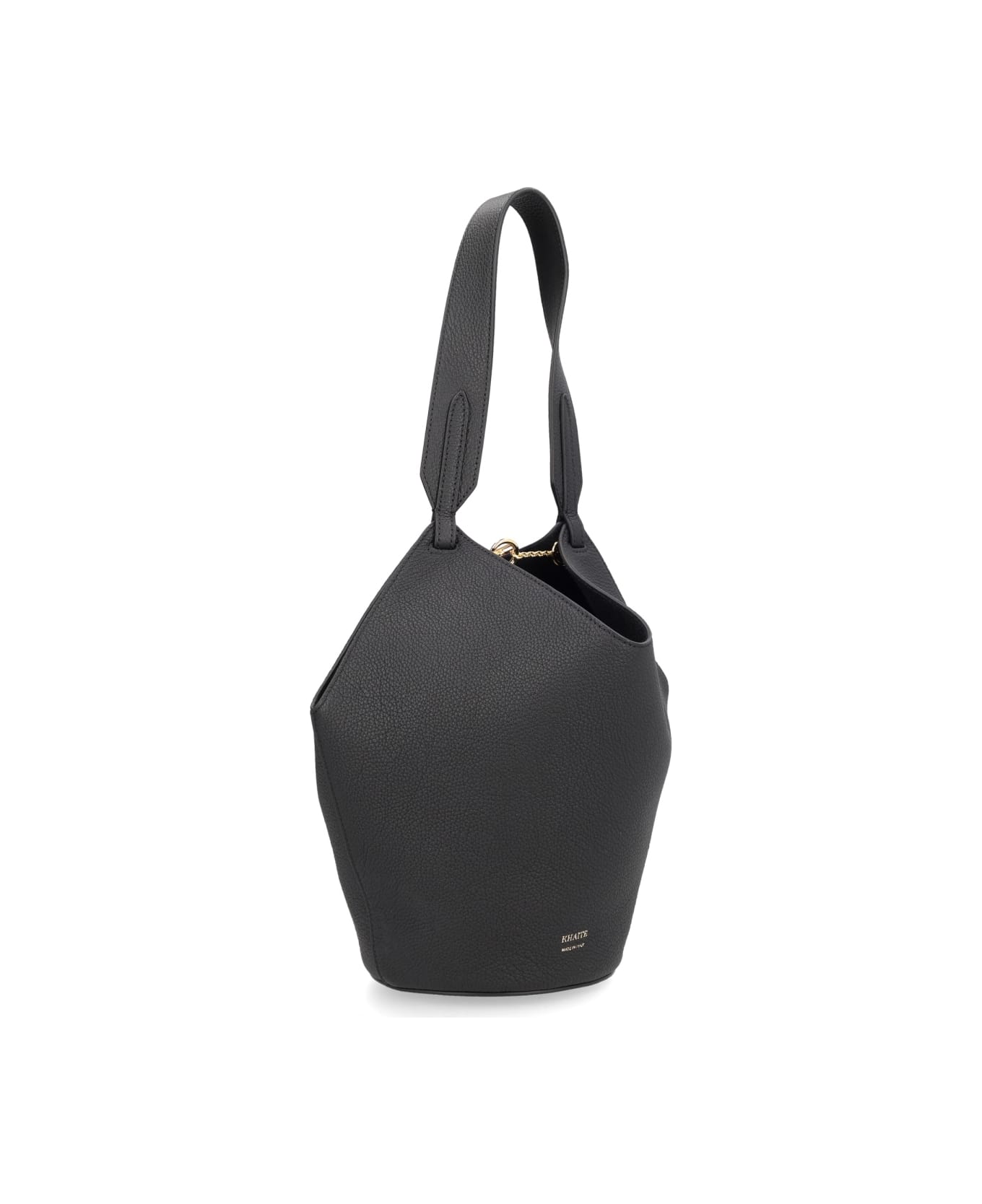 Khaite "lotus" Mini" Bag - BLACK