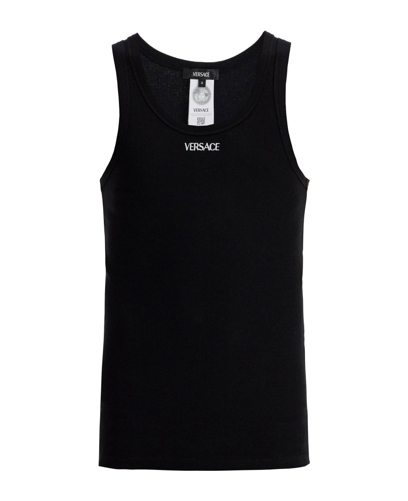 Versace Underwear Tank Top - Black