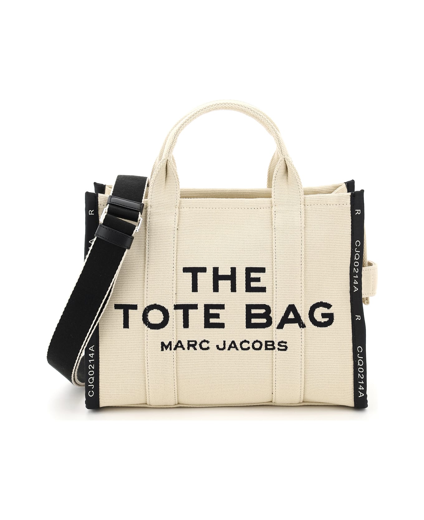Marc Jacobs The Jacquard Medium Tote Bag - Beige