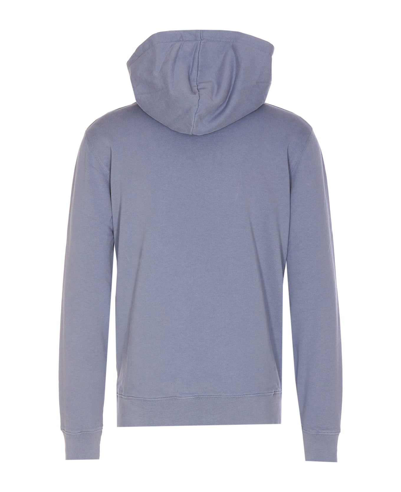 Maison Kitsuné Fox Head Patch Hoodie - Blue