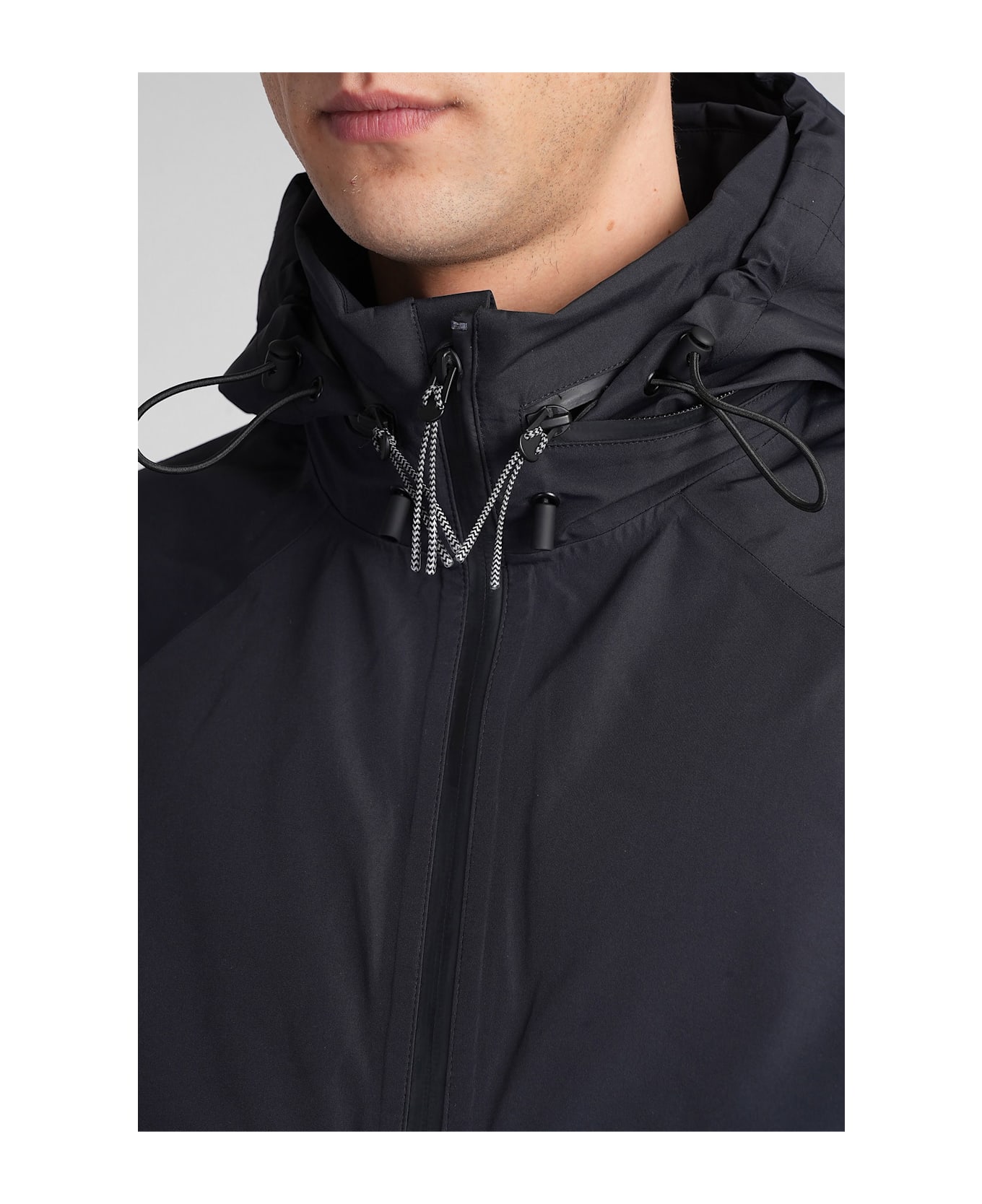 ROA 3l Creek Jacket Casual Jacket In Black Polyamide - black