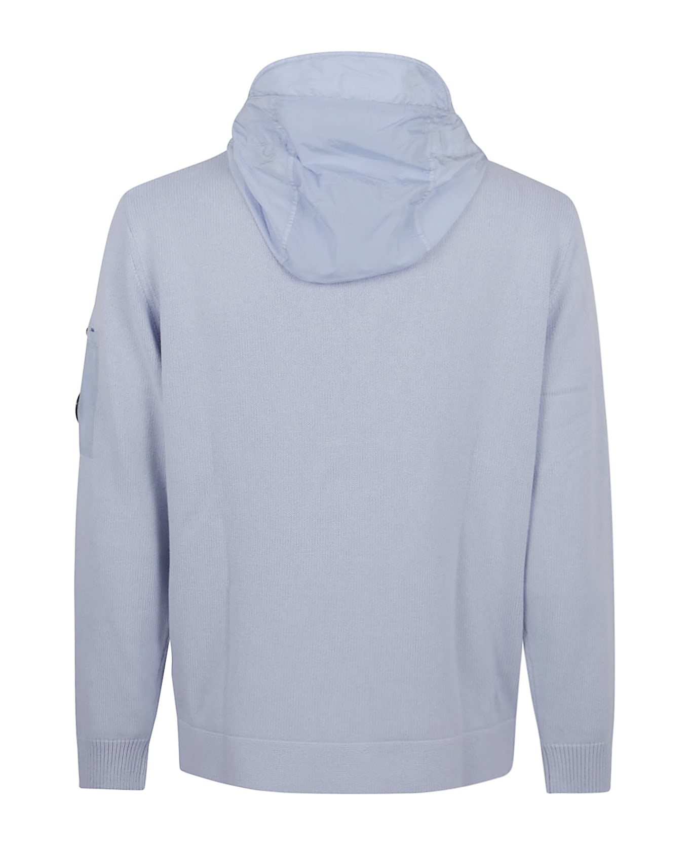 C.P. Company Hooded Knit - Cerulean