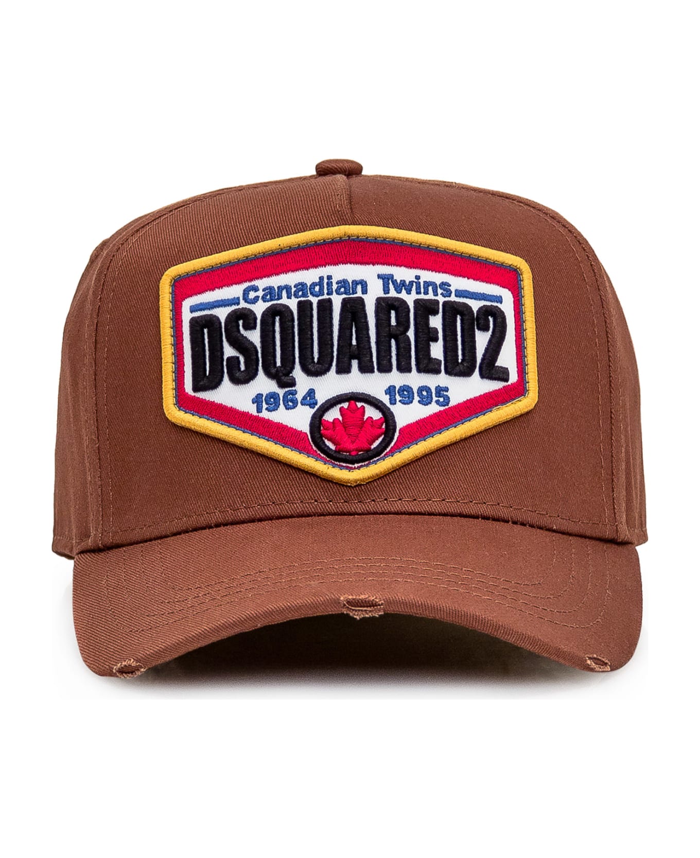 Dsquared2 Baseball Cap With Patch - NOCCIOLA