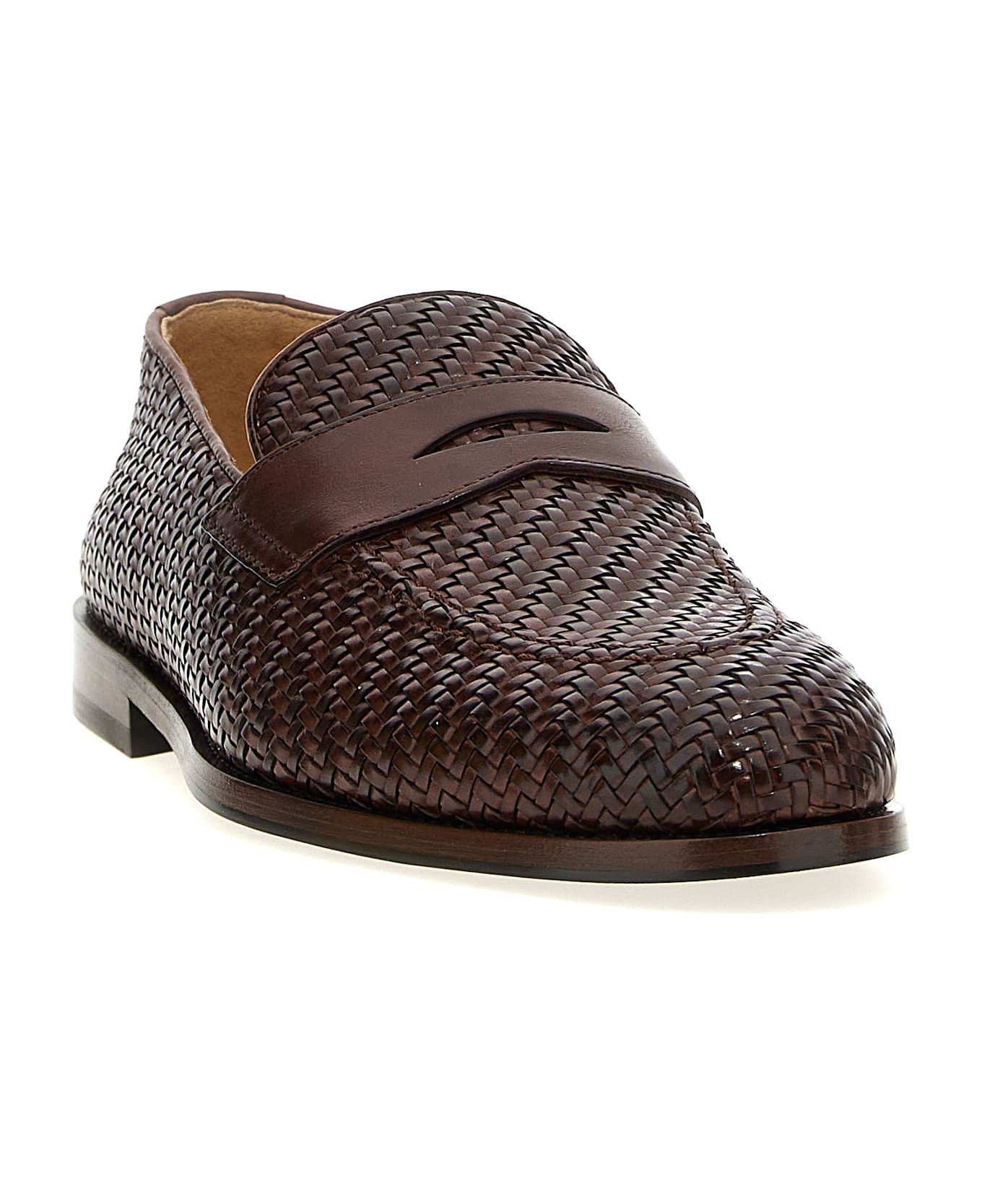 Brunello Cucinelli Penny Loafer Loafers - Brown