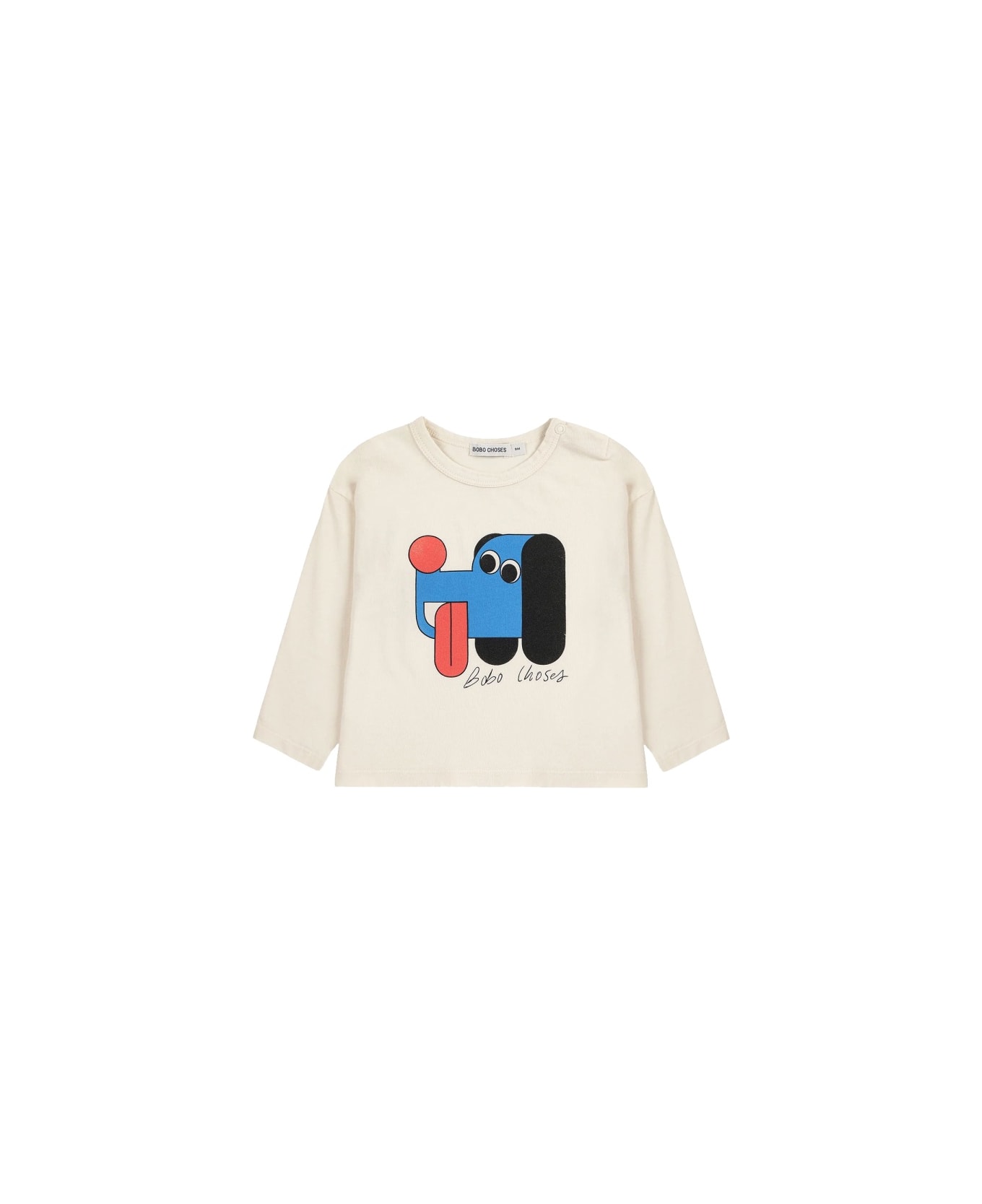 Bobo Choses "doggy Mate" T-shirt - WHITE