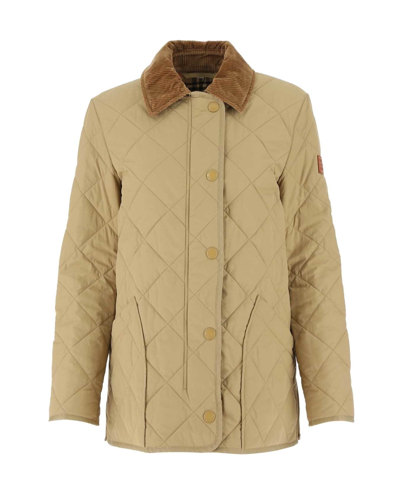 Burberry Beige Nylon Jacket - A1366