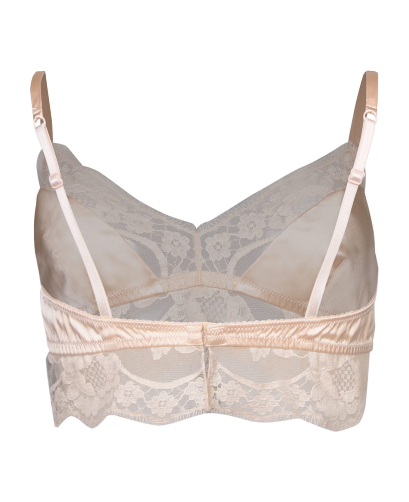 Dolce & Gabbana Triangle Powder Bralette - Pink