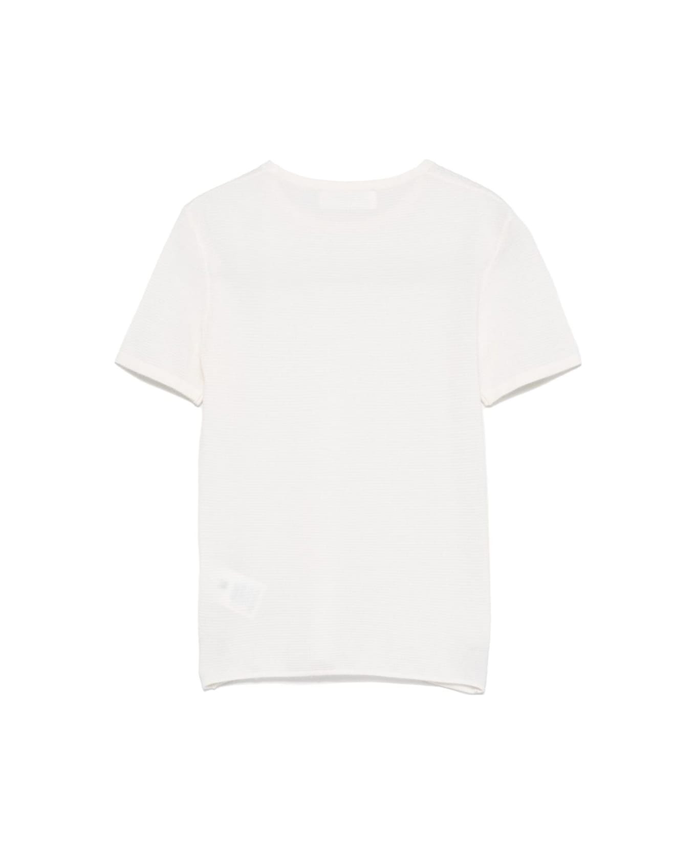Lisa Yang Ira Cashmere T-shirt - Ivory