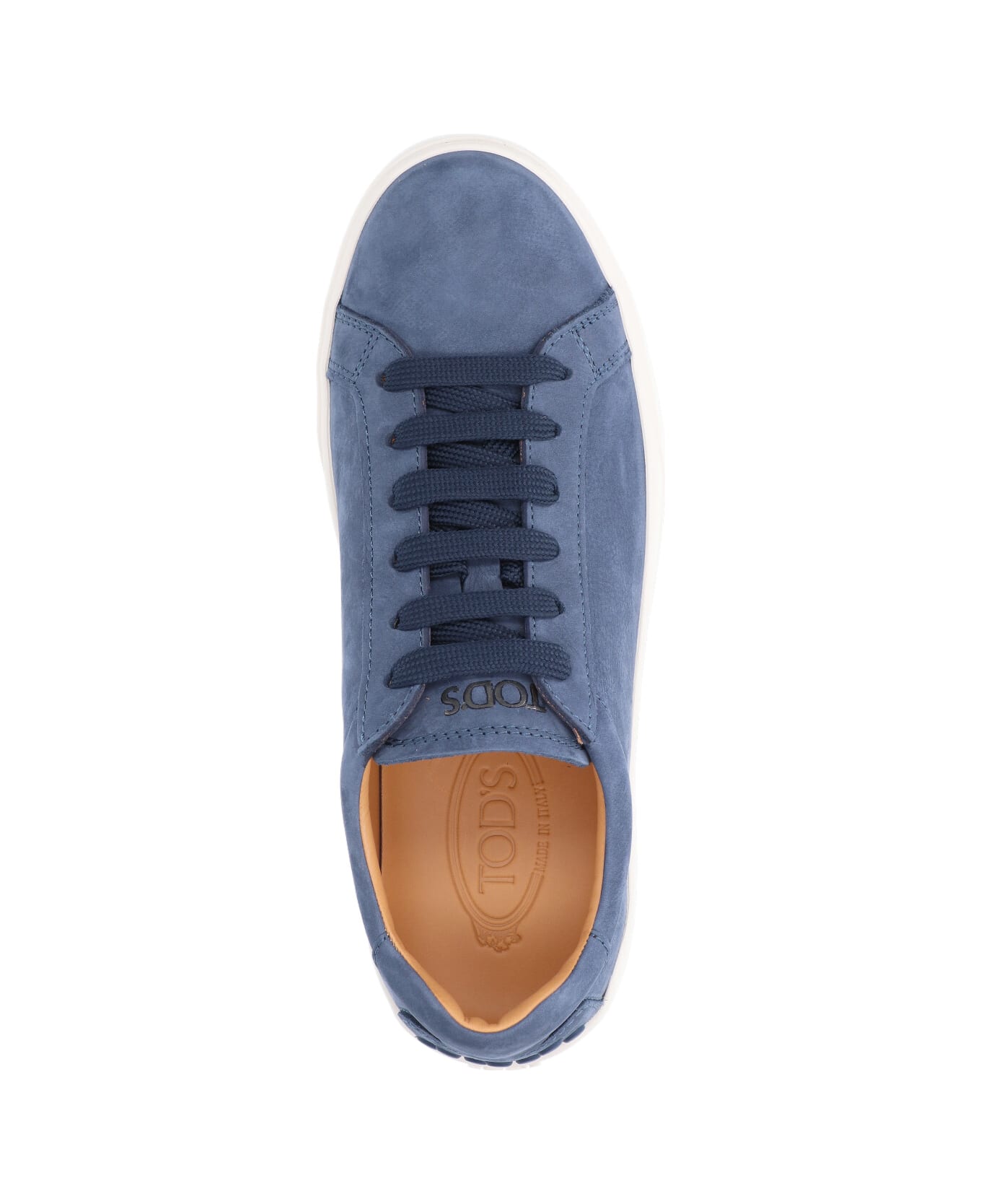 Tod
s Calf Nubuck Sneakers - Blue