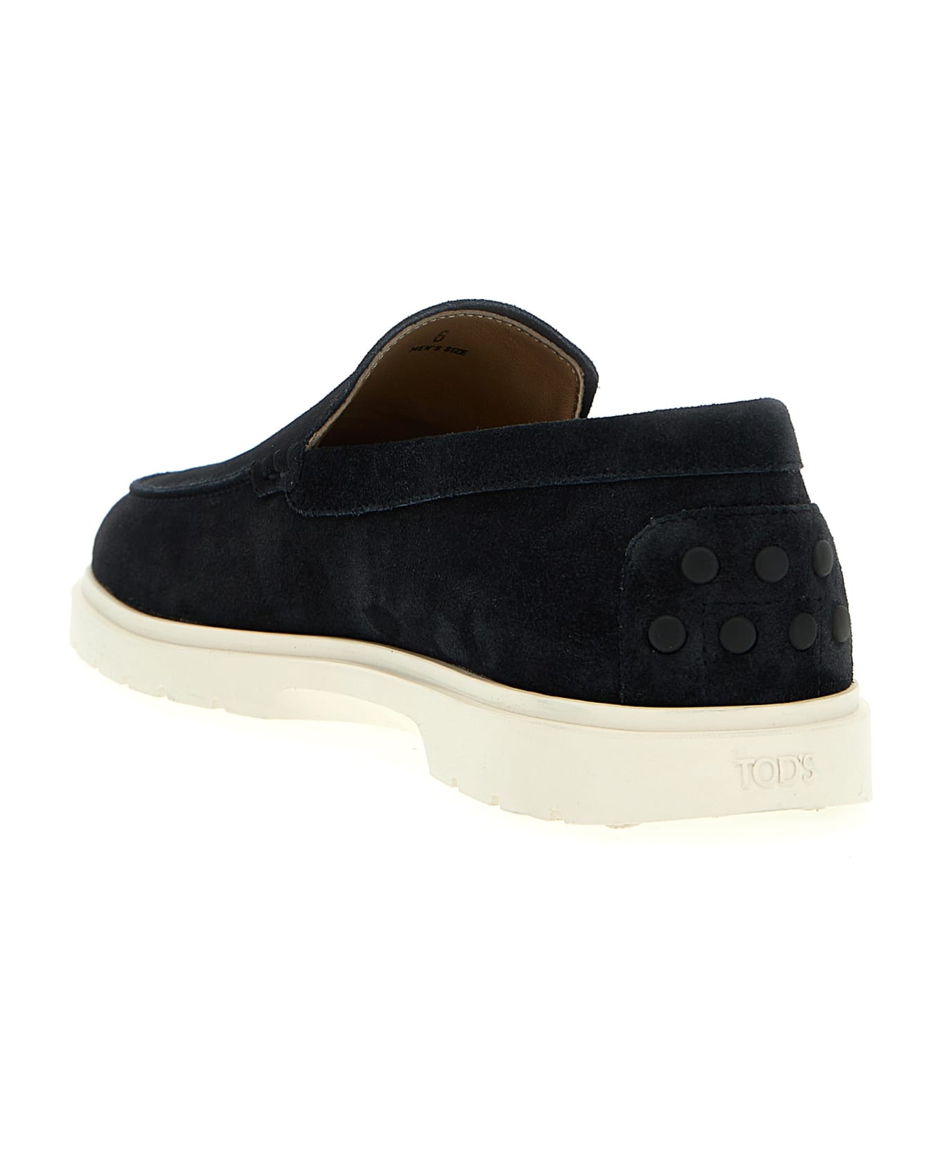 Tod's 'pantofola' Loafers - Blue