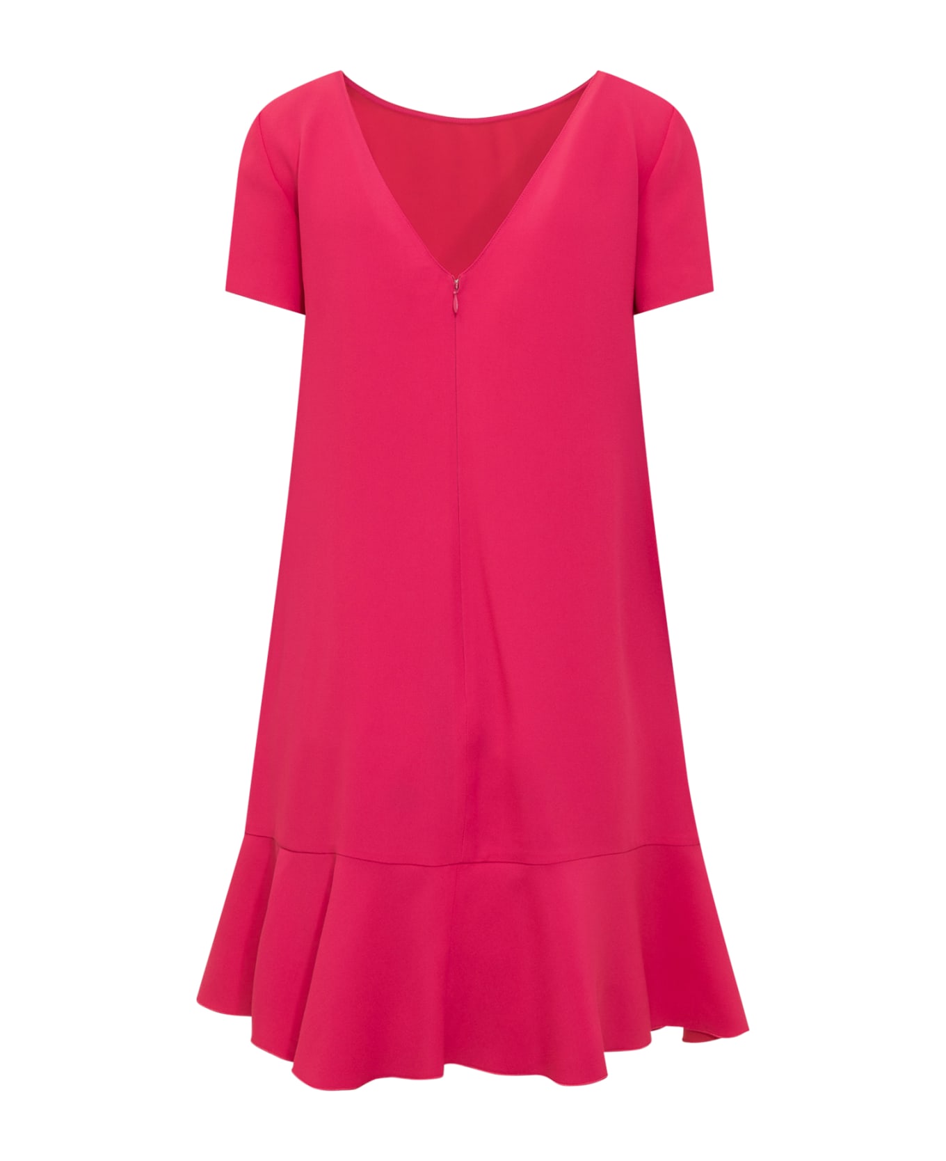 RED Valentino Dress With Neckline - FUCSIA ワンピース＆ドレス