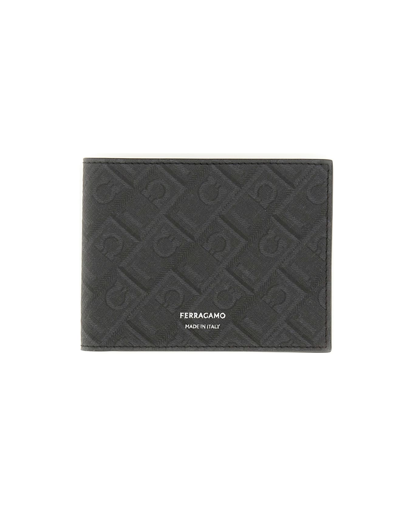 Ferragamo "monogram" Wallet - BLACK