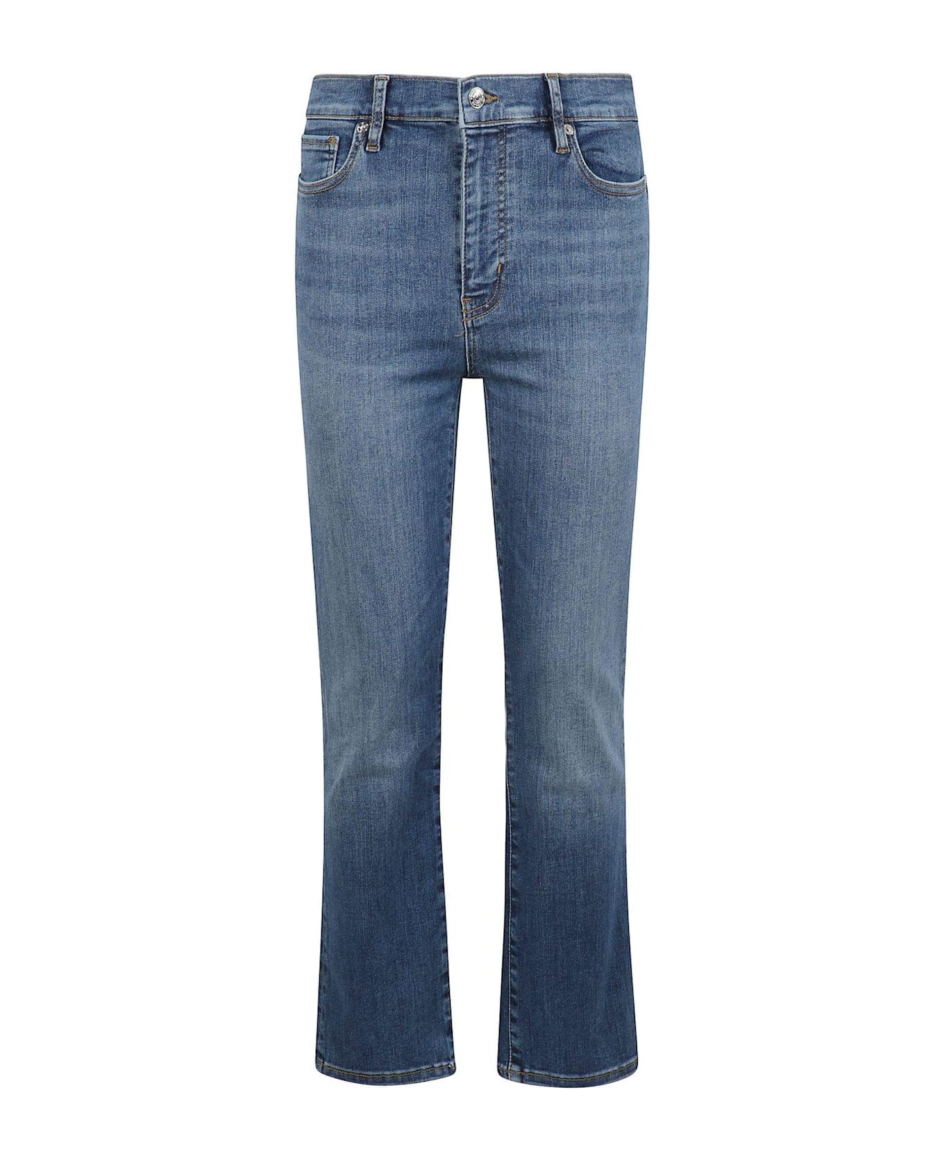 Frame High Waist Straight-leg Jeans - Non definito