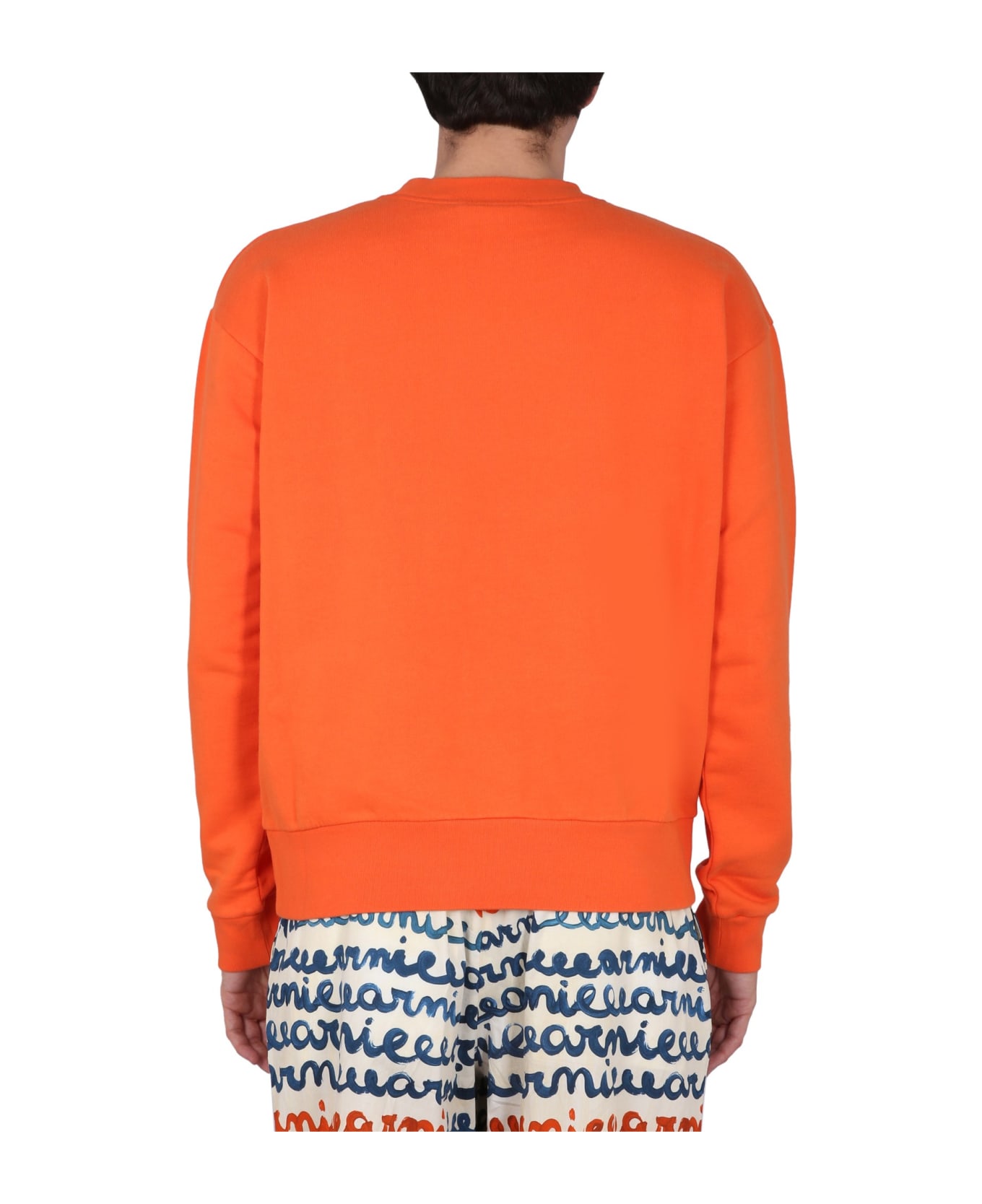 Marni Crewneck Sweatshirt - Orange フリース