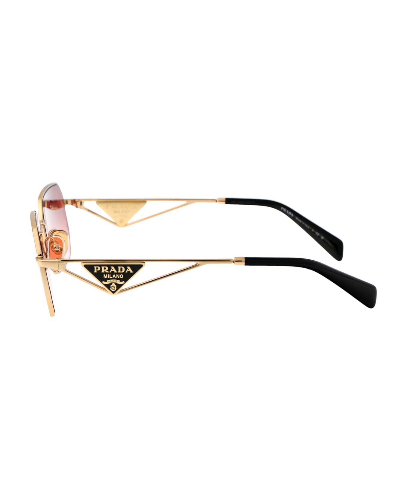Prada Eyewear 0pr A51s Sunglasses - 5AK40C Gold