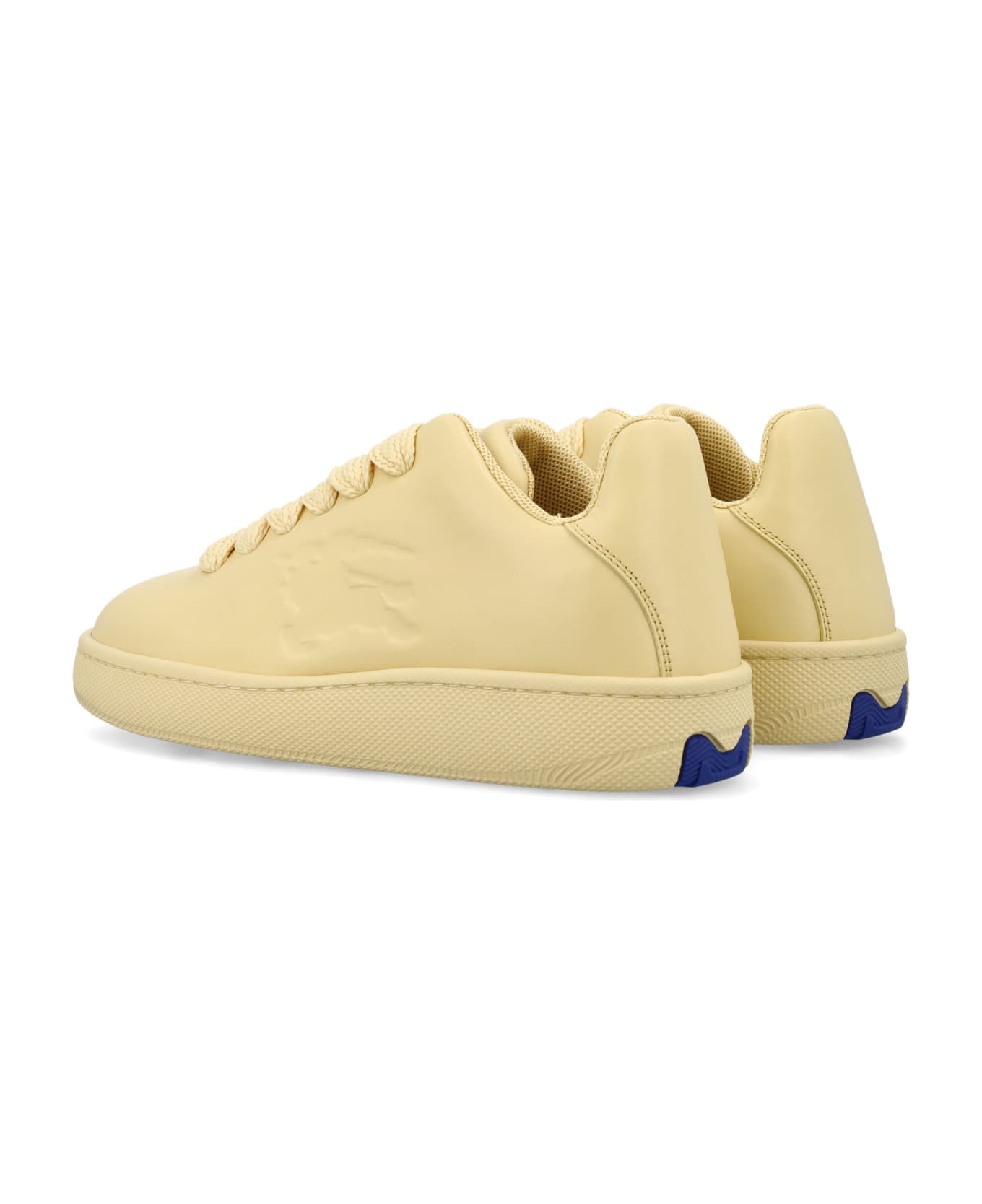 Burberry London Leather Box Sneakers - DAFFODIL スニーカー