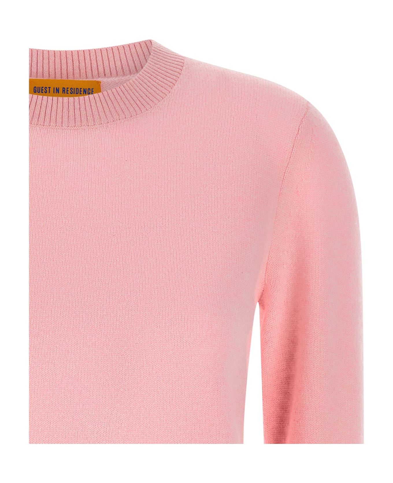 Guest in Residence 'shrunken Crew' Sweater - Pink