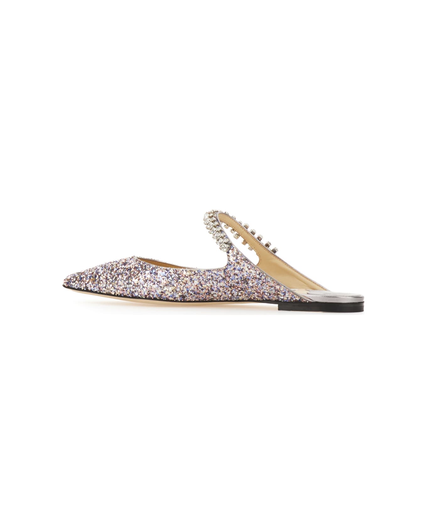 Jimmy Choo Embellished Fabric Bing Flat Ballerinas - SPRINKLEMIX