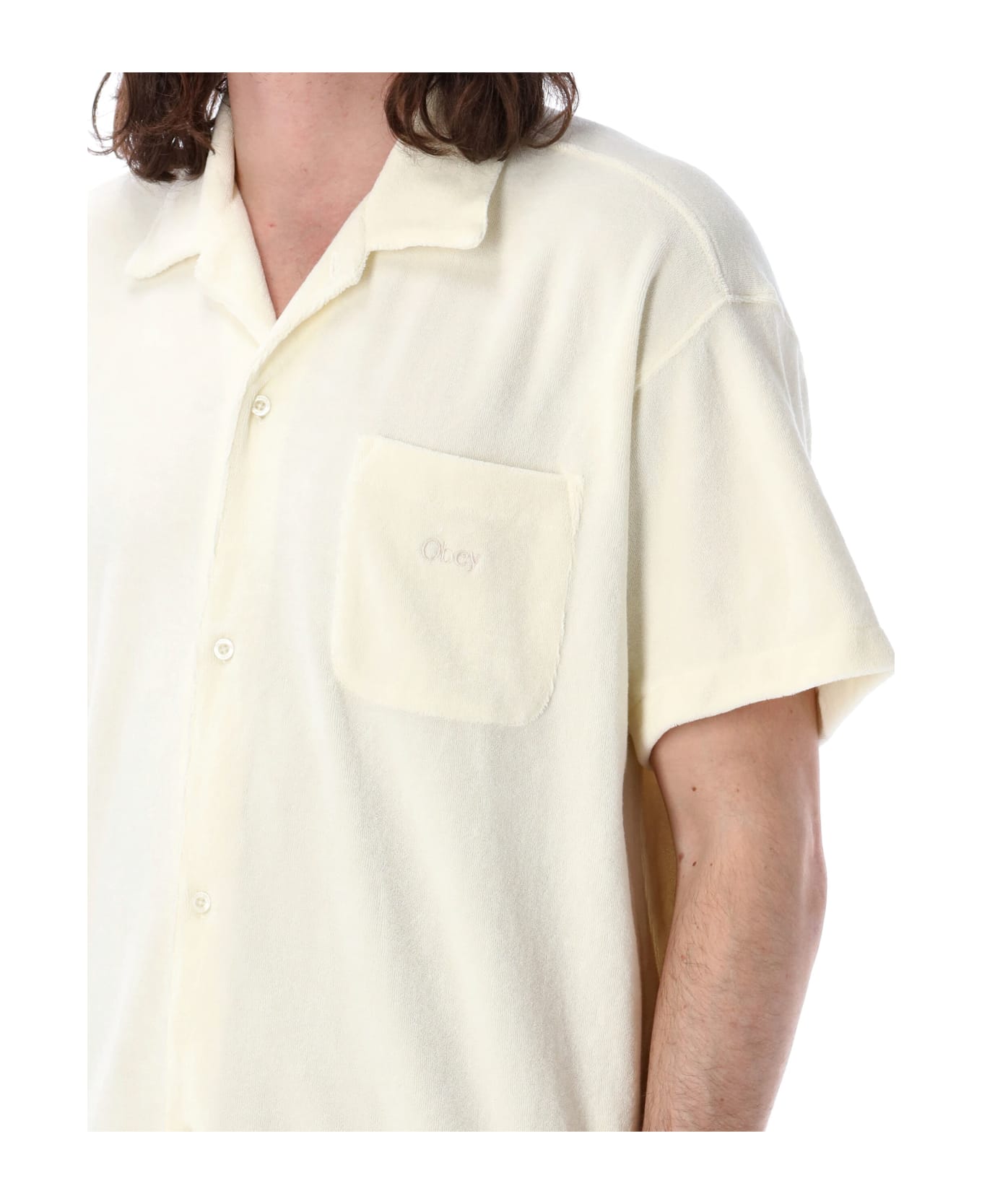 Obey Shelter Button-up - UNBLEACHED
