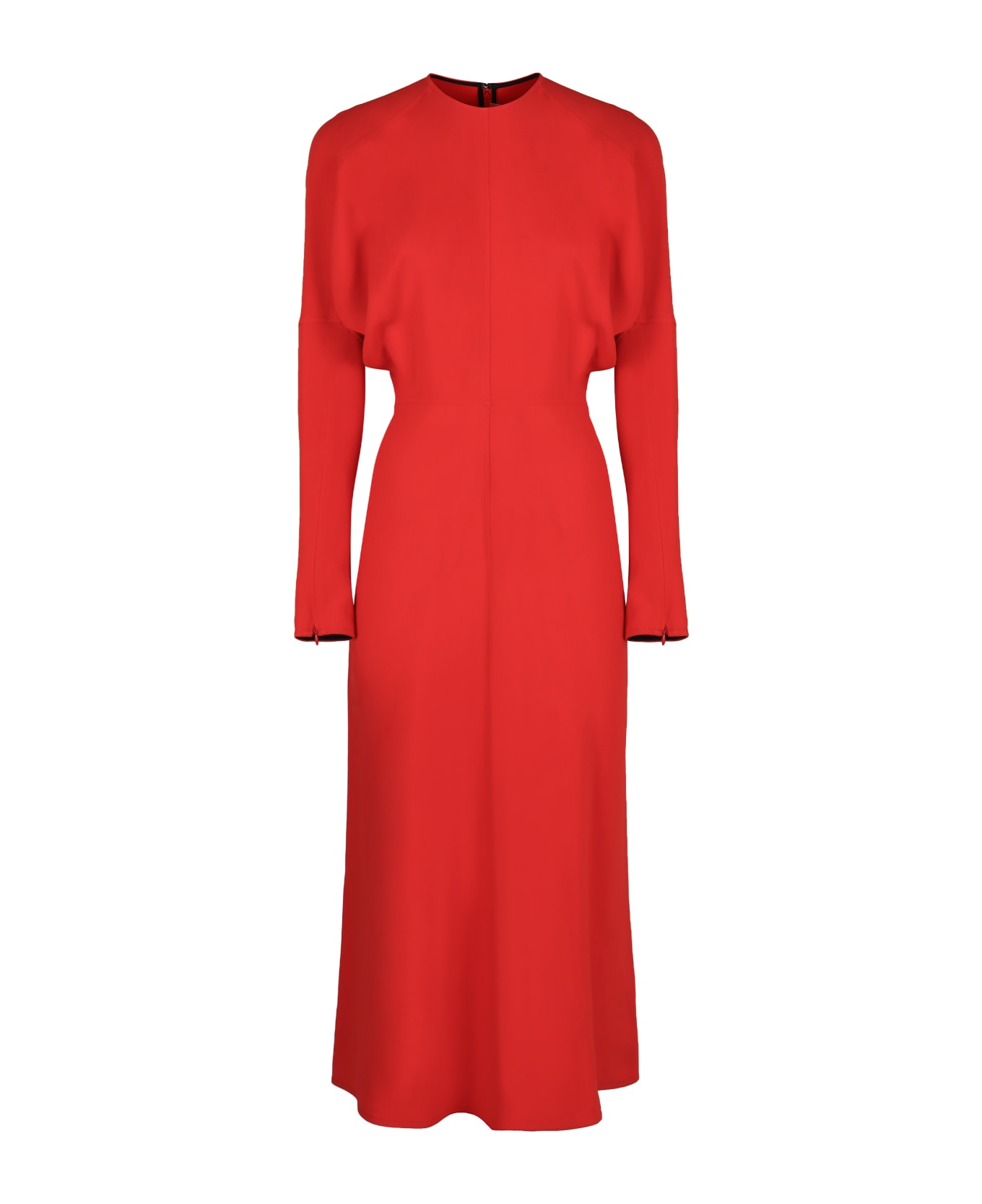 Victoria Beckham Dolman Cady Dress - red