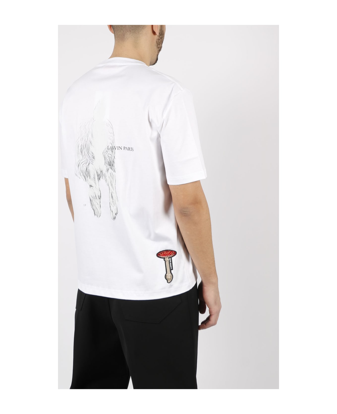 Lanvin Botanica Printed T-shirt - White