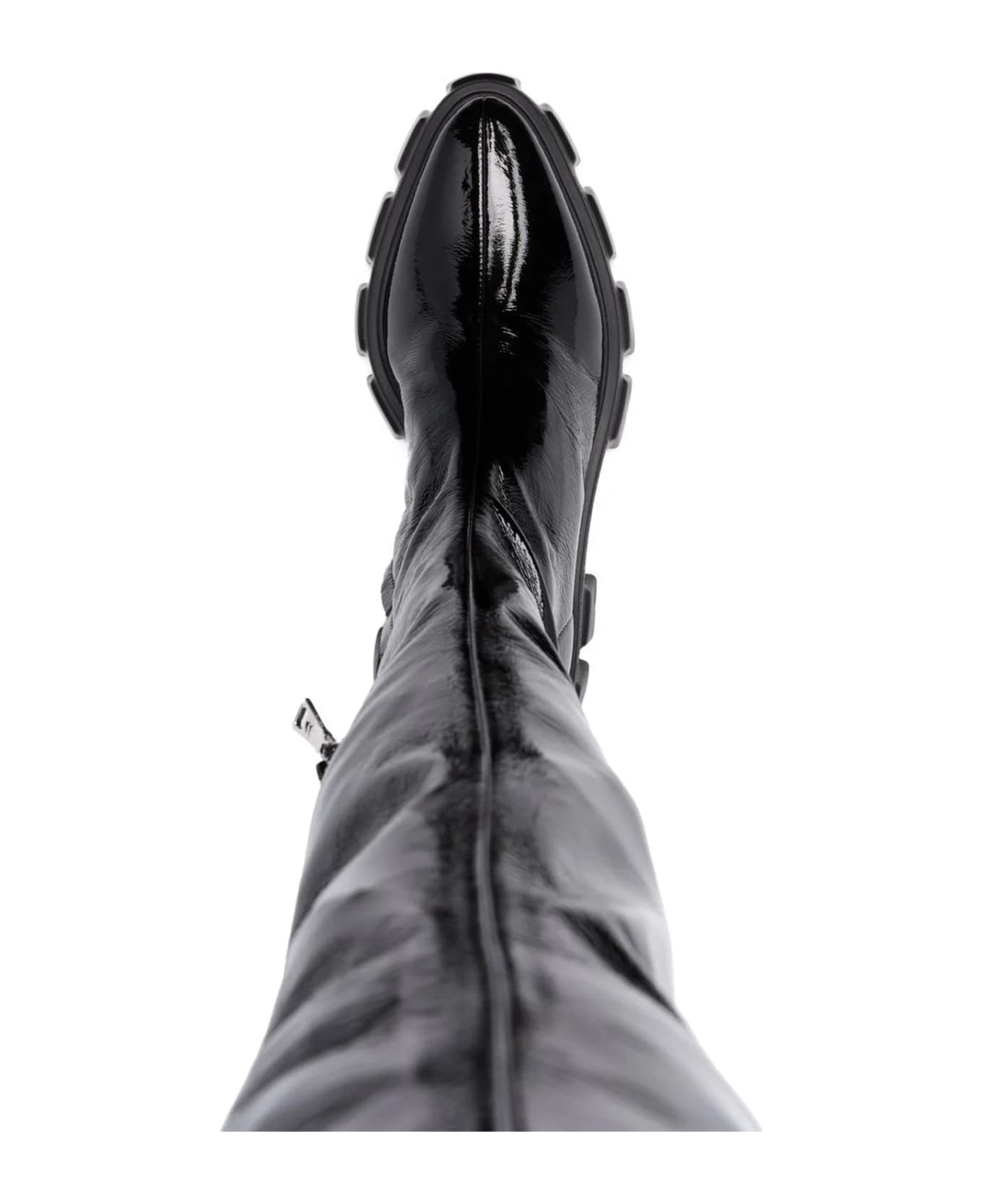 Prada Thigh-high Boots - Black